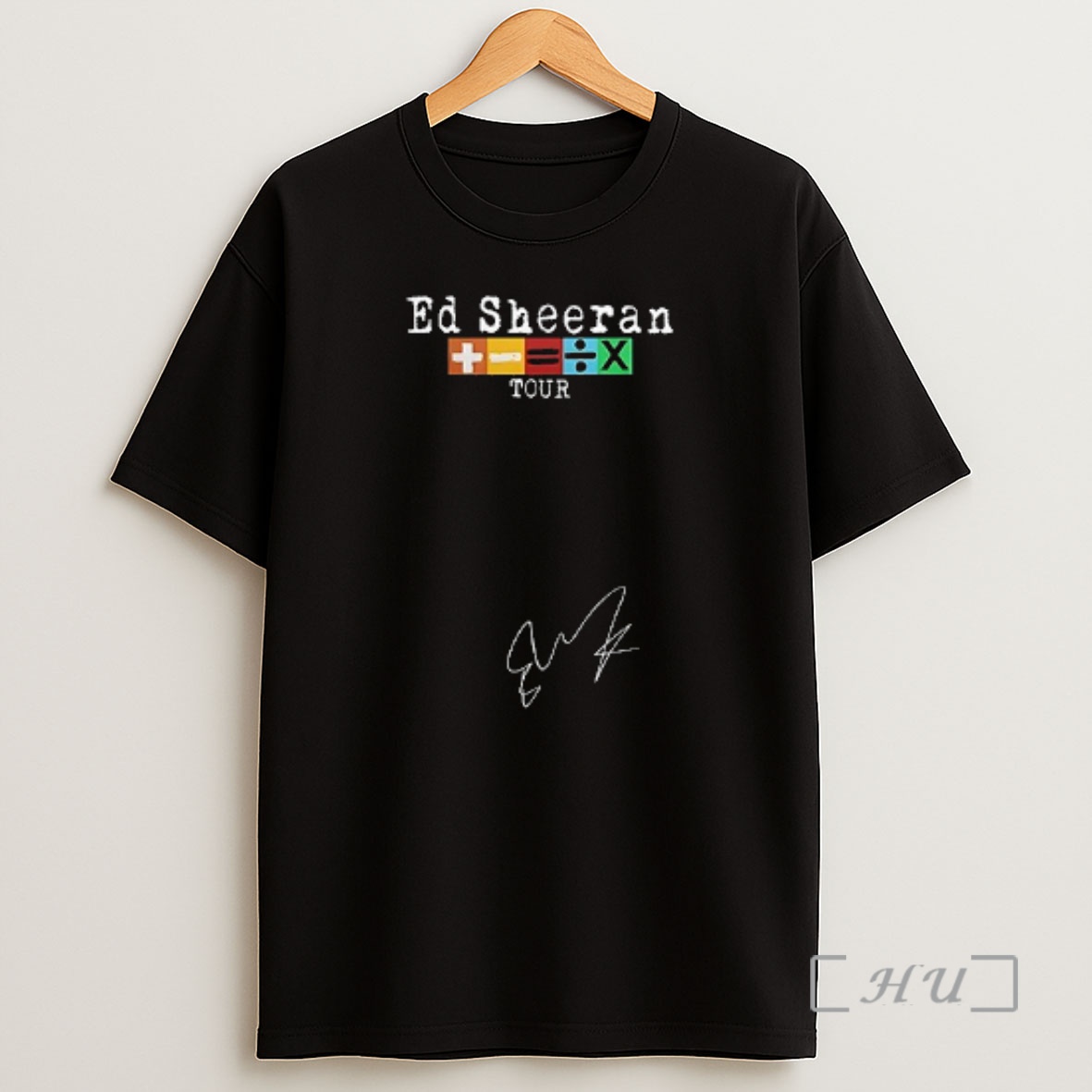 Officials Ed Sheeran Mathematics Tour Signature Logo Premium Shirt Sweatshirt Tee