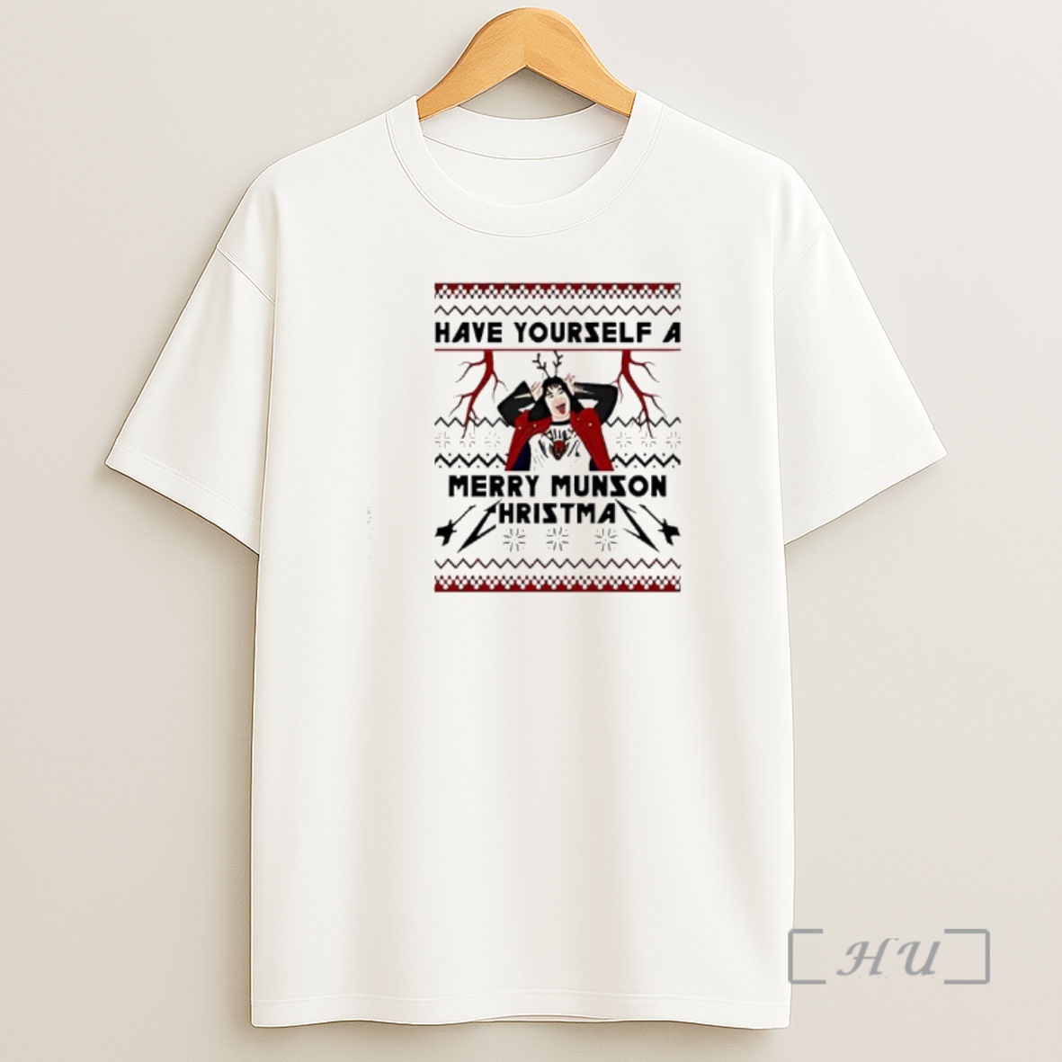 Officials Eddie Munson Christmas Have Yourself A Merry Munson Hristma Shirt Sweatshirt Tee