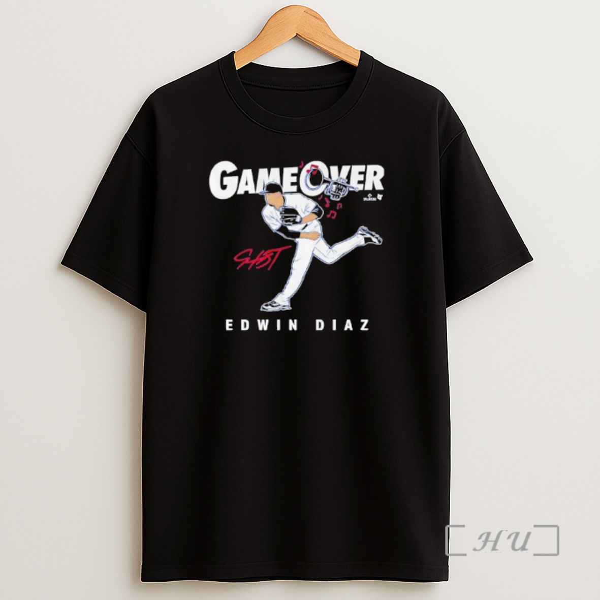 Officials Edwin Diaz Game Over Los Angeles Signature Shirt Sweatshirt Tee