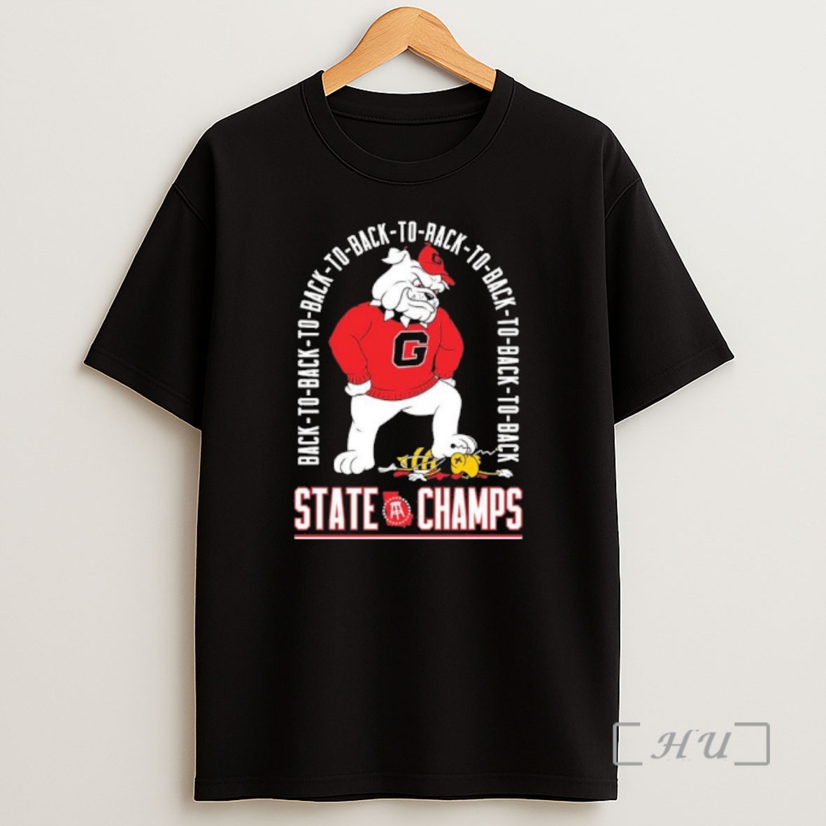 Officials Eight Time State Champs Georgia Beat Georgia Tech Premium Shirt Sweatshirt Tee