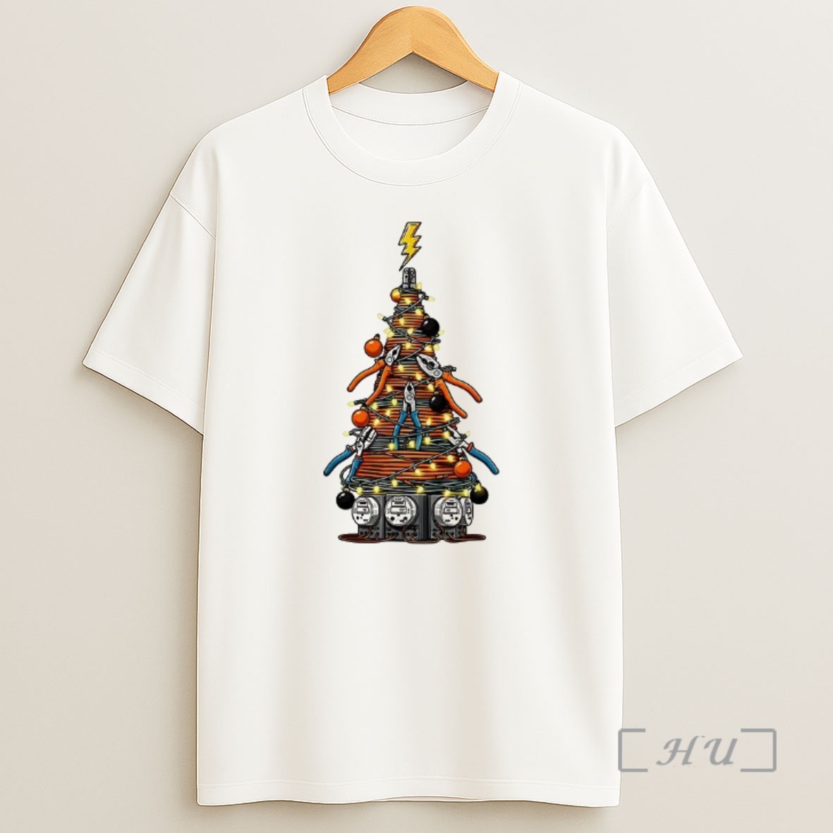 Officials Electrician Christmas Tree Premium Shirt Sweatshirt Tee