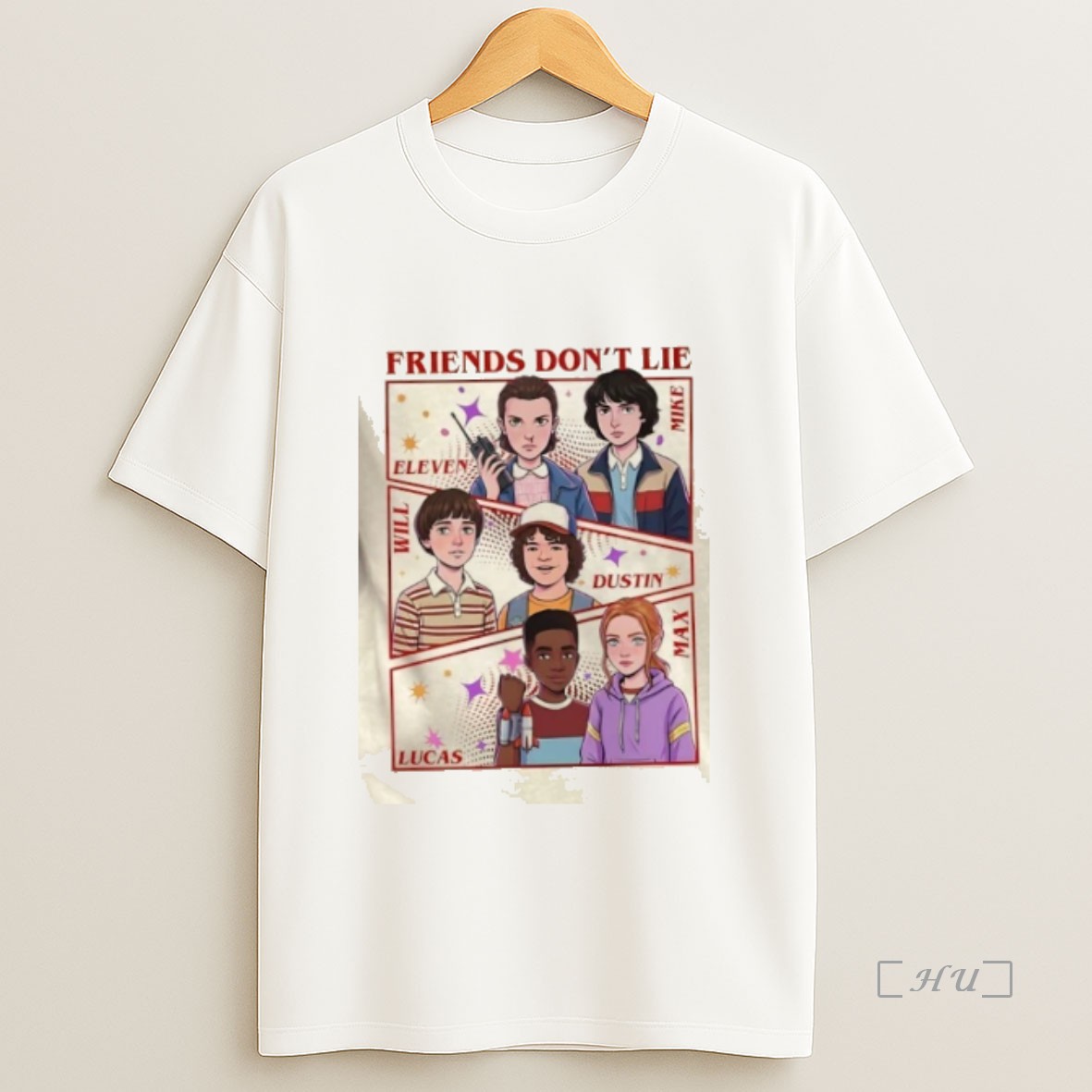 Officials Eleven Mike Will Dustin Lucas Max Friends Dont Lie Premium Shirt Sweatshirt Tee