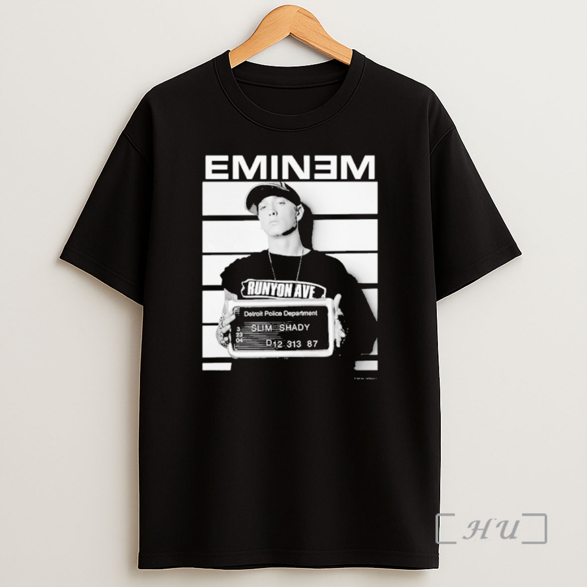 Officials Eminem Anger Slim Shady Detroit Police Department Mugshot Shirt Sweatshirt Tee