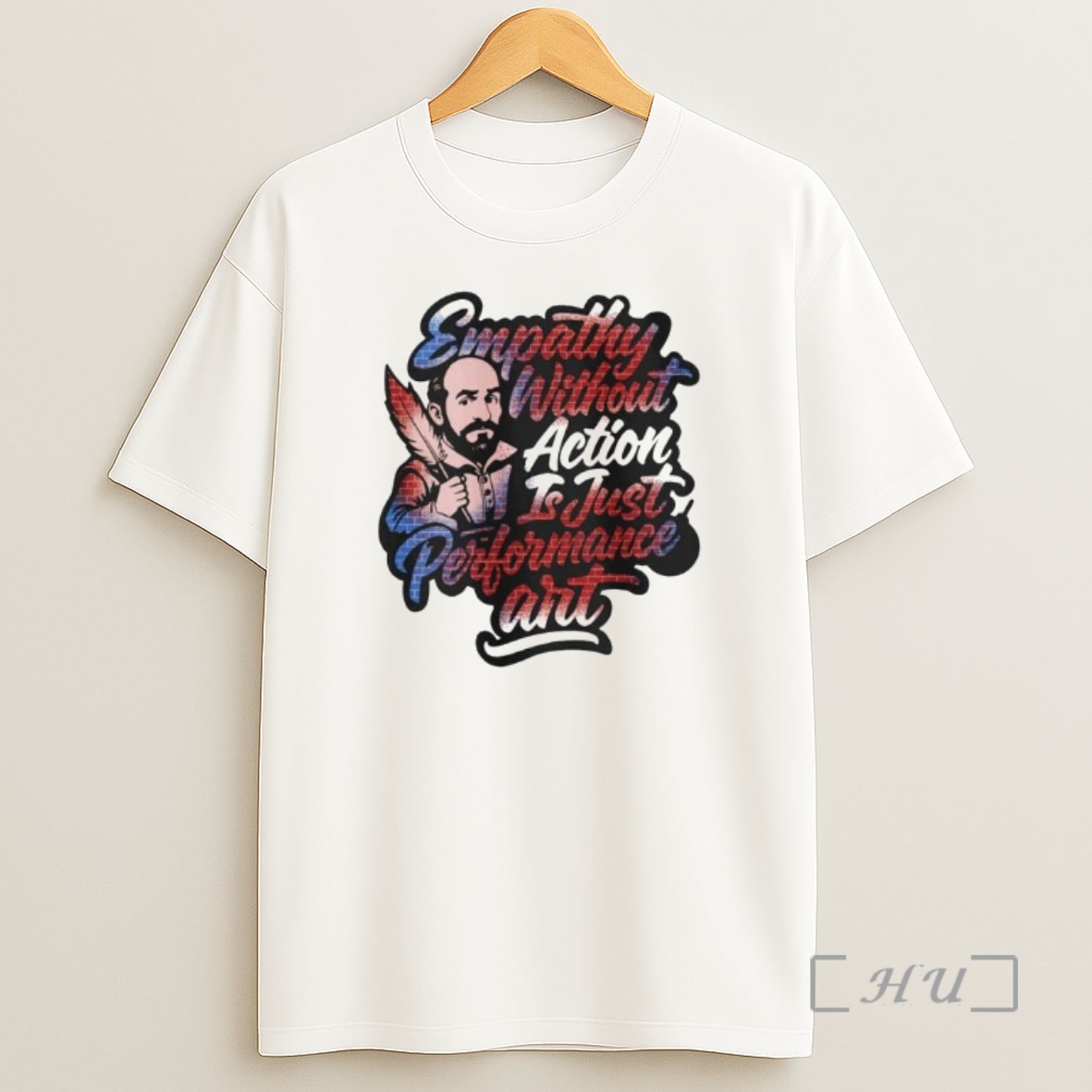 Officials Empathy Without Action Is Just Performance Art Ornaments Shirt Sweatshirt Tee