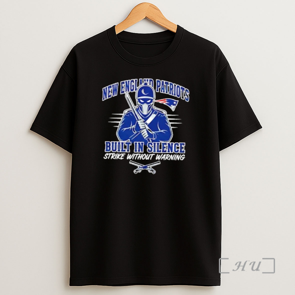 Officials England Patriots Built In Silence Strike Without Warning Graphic Shirt Sweatshirt Tee