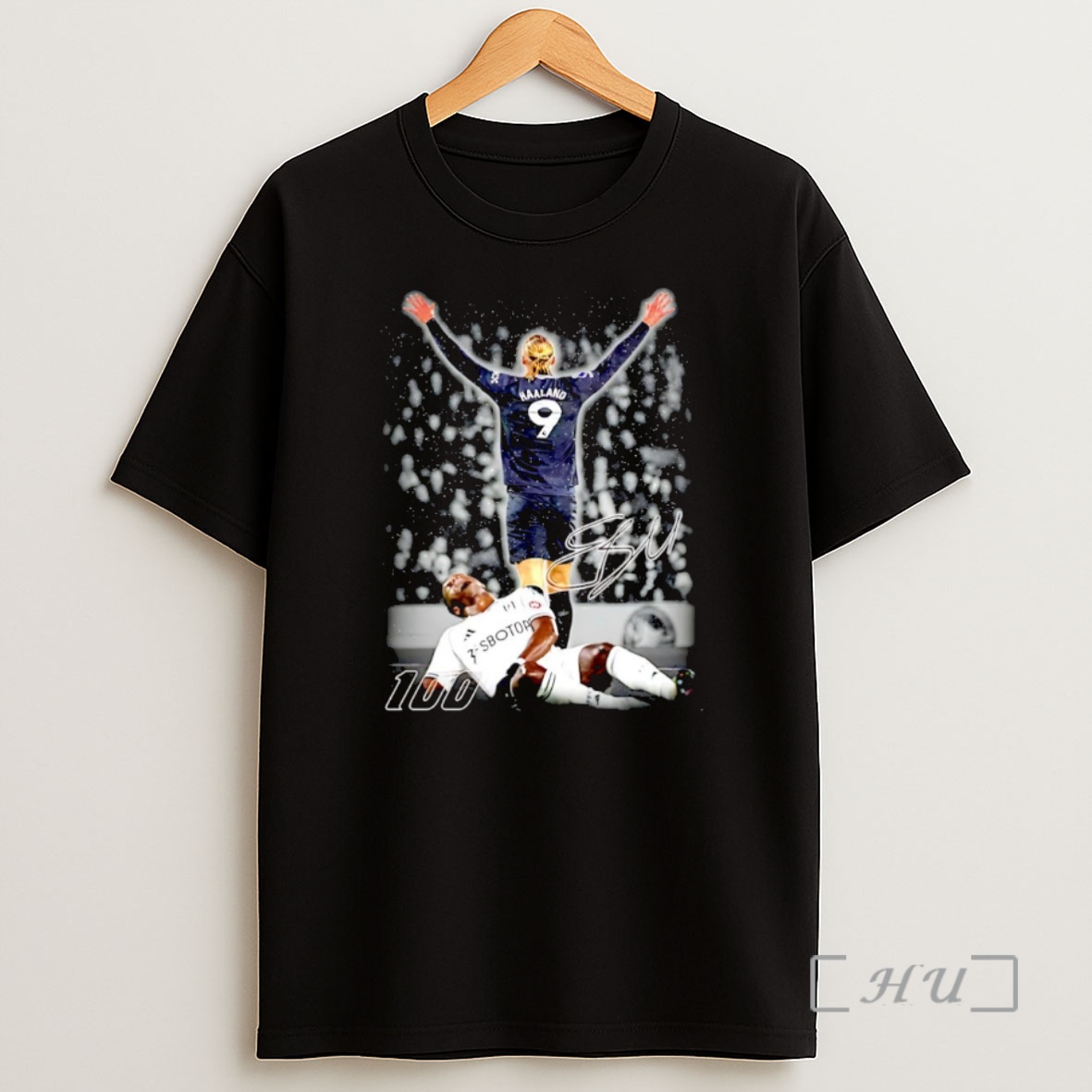 Officials Erling Haaland Manchester City 100 Signature Christmas Premium Shirt Sweatshirt Tee