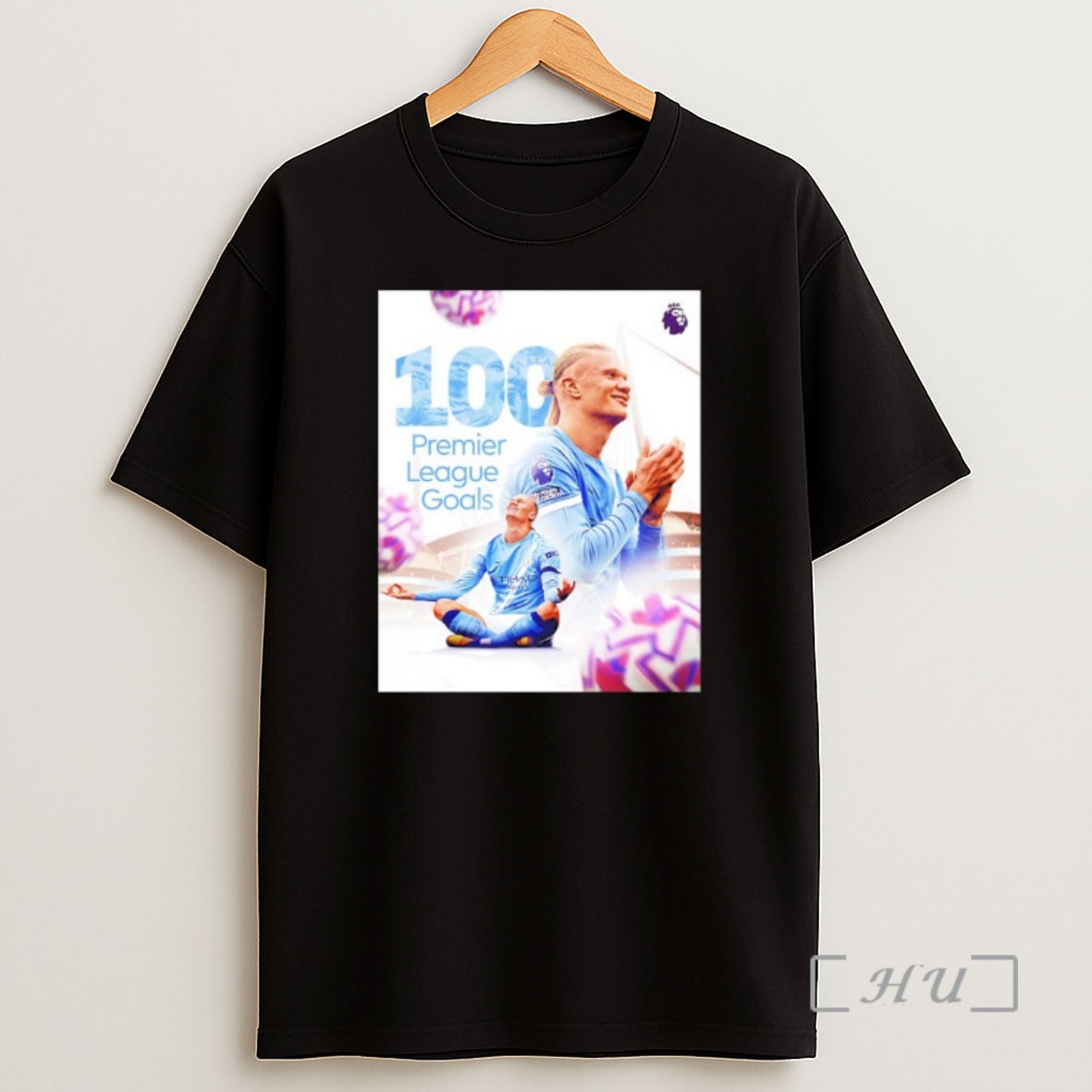 Officials Erling Haalands 100 Premier League Goals Centurion Premium Shirt Sweatshirt Tee