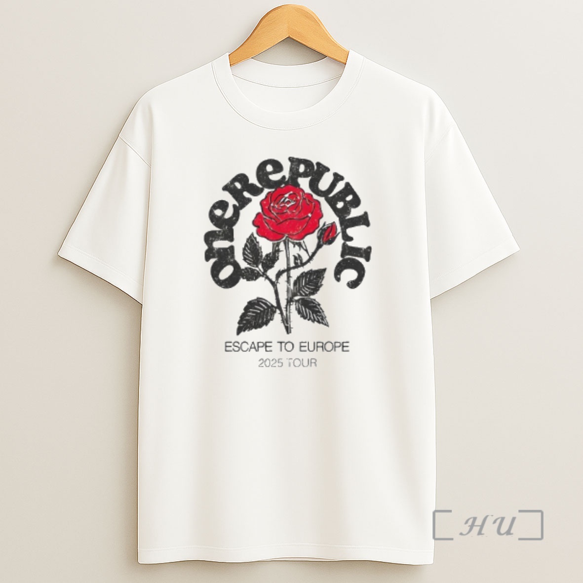 Officials Escape To Europe Rose 2025 Tour Shirt Sweatshirt Tee