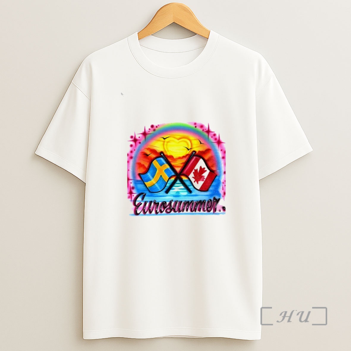 Officials Eurosummer Sweden And Canada Flags Vintage Shirt Sweatshirt Tee