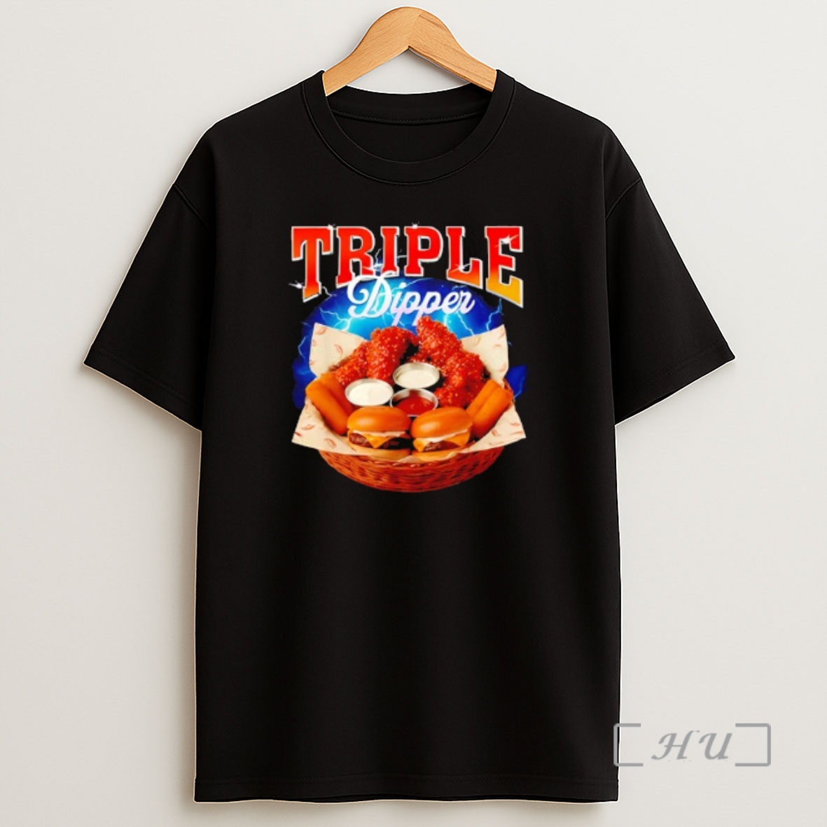 Officials Fast Food Hamburger Chicken Nugget Foodie Triple A Dipper Shirt Sweatshirt Tee