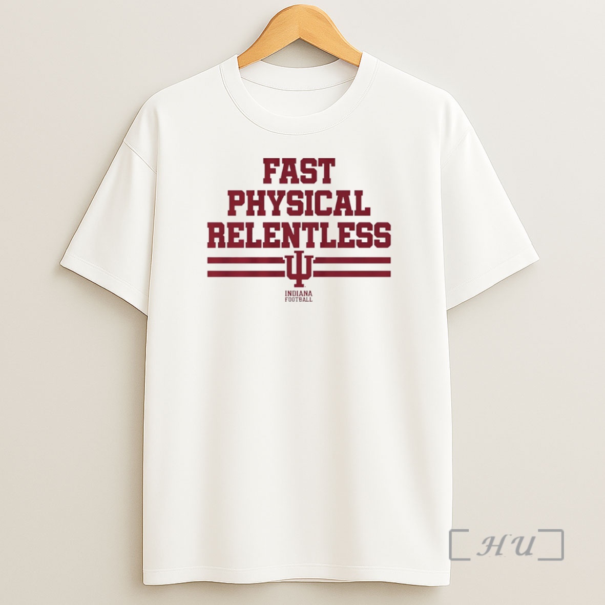 Officials Fast Physical Relentless Indiana Hoosiers Football Circle Premium Shirt Sweatshirt Tee