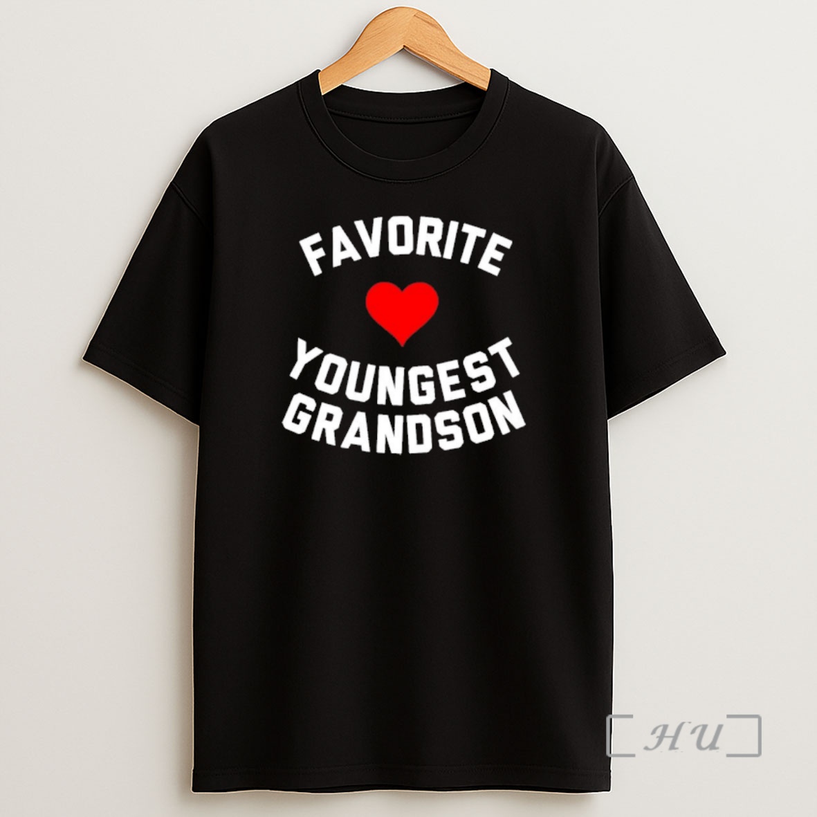 Officials Favorite Youngest Grandson Heart Shirt Sweatshirt Tee