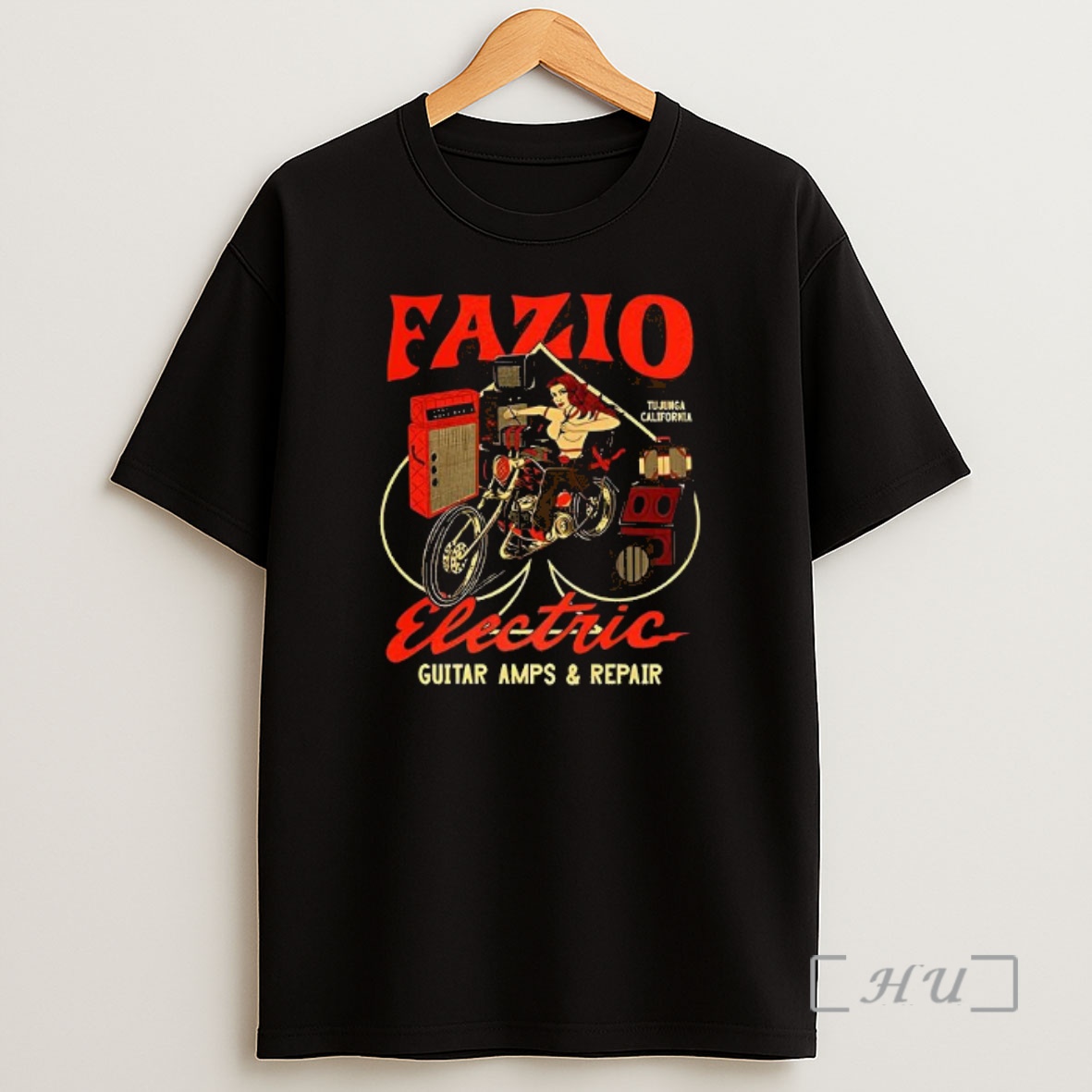 Officials Fazio Electric Motor Guitar Amps And Repair Premium Shirt Sweatshirt Tee
