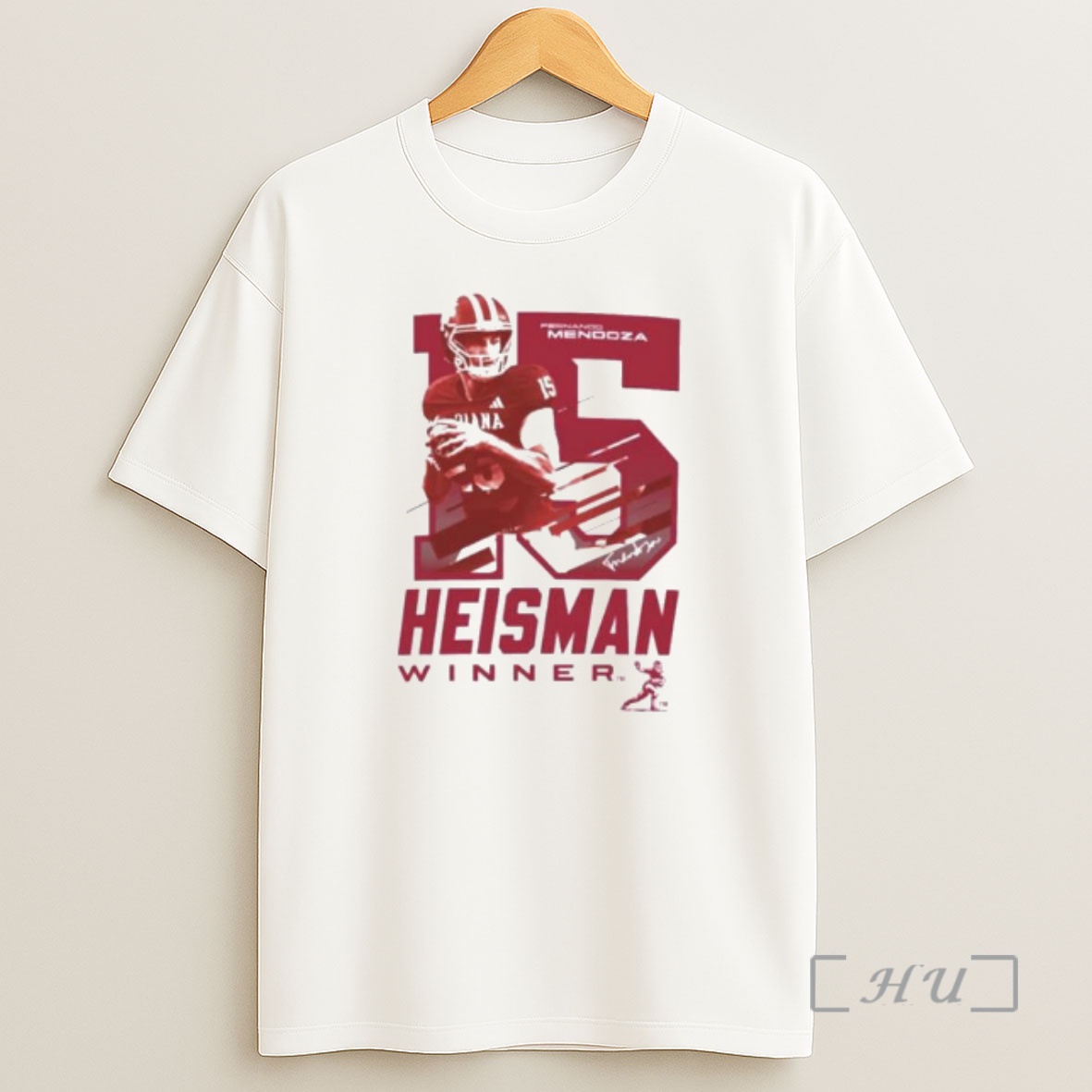 Officials Fernando Mendoza 15 Indiana Hoosiers Nfl Heisman Winner Ornaments Shirt Sweatshirt Tee
