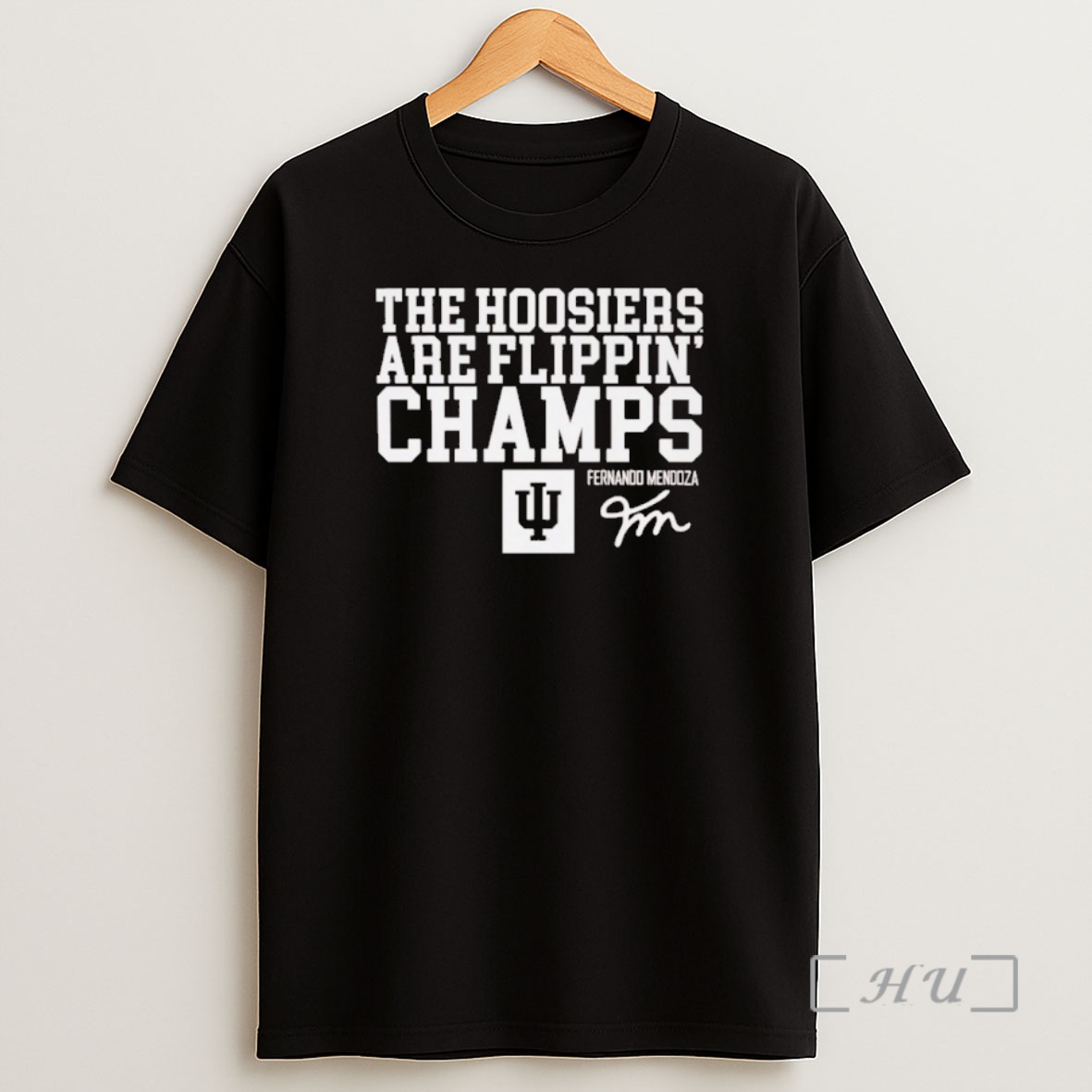 Officials Fernando Mendoza Hoosiers Are Flippin Champs Shirt Sweatshirt Tee