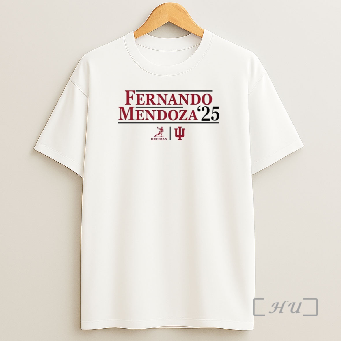 Officials Fernando Mendoza Indiana Hoosiers 2025 Heisman Trophy Winner Campaign Ornaments Shirt Sweatshirt Tee