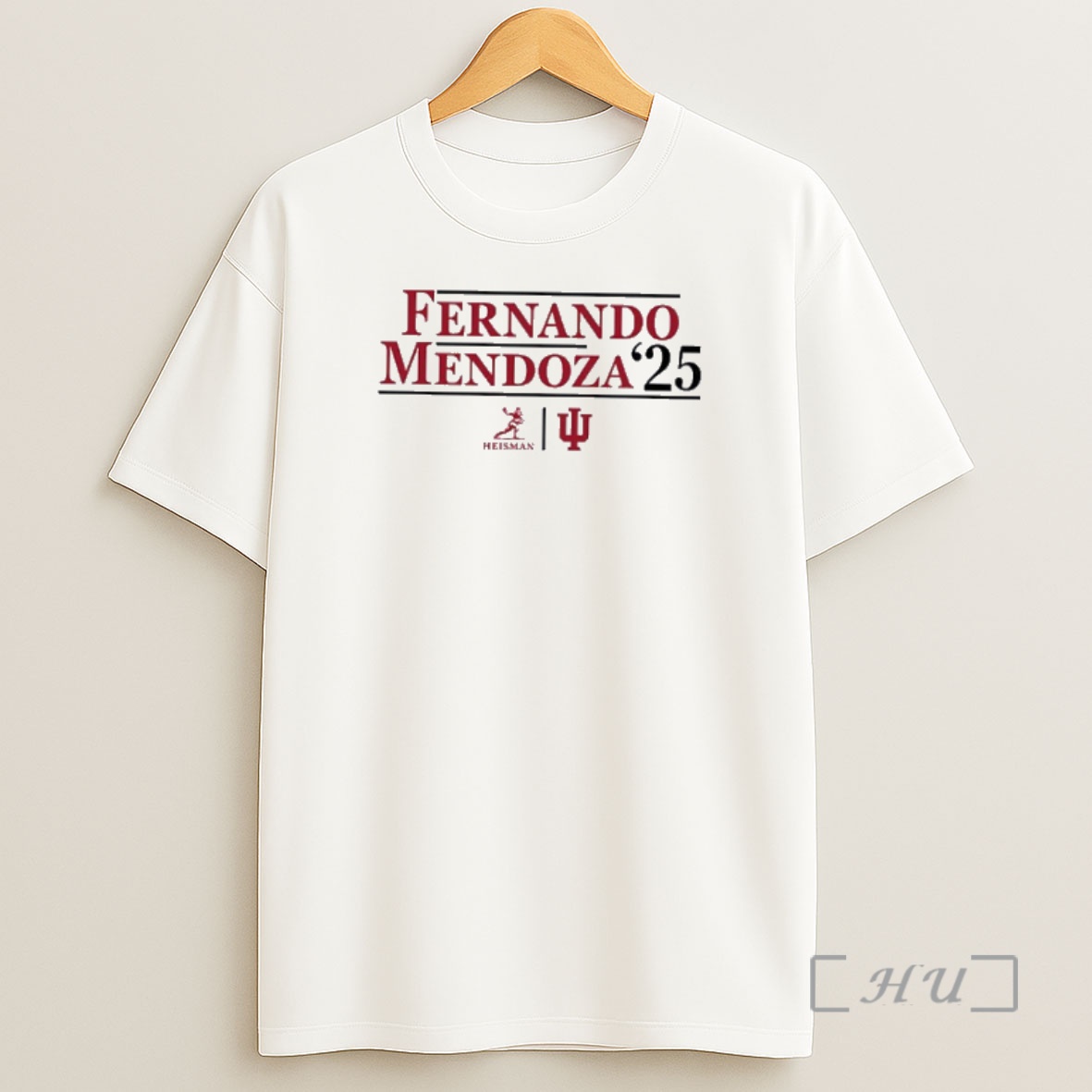 Officials Fernando Mendoza Indiana Hoosiers 2025 Heisman Trophy Winner Campaign Shirt Sweatshirt Tee