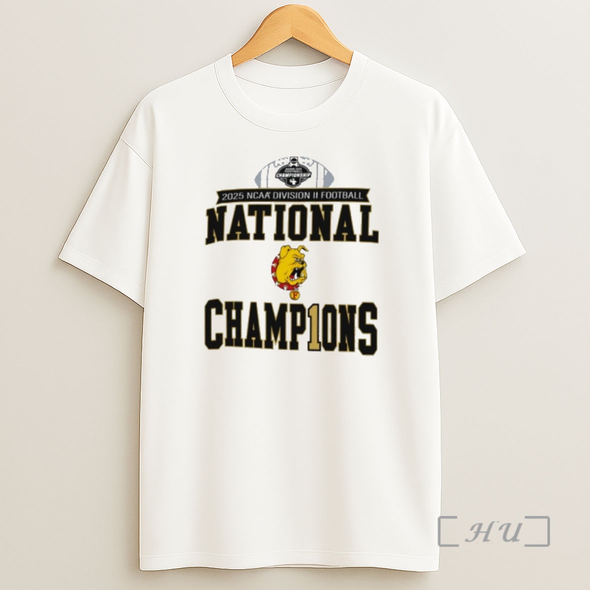 Officials Ferris State Bulldogs 2025 Ncaa Division Ii Football National Champions Shirt Sweatshirt Tee