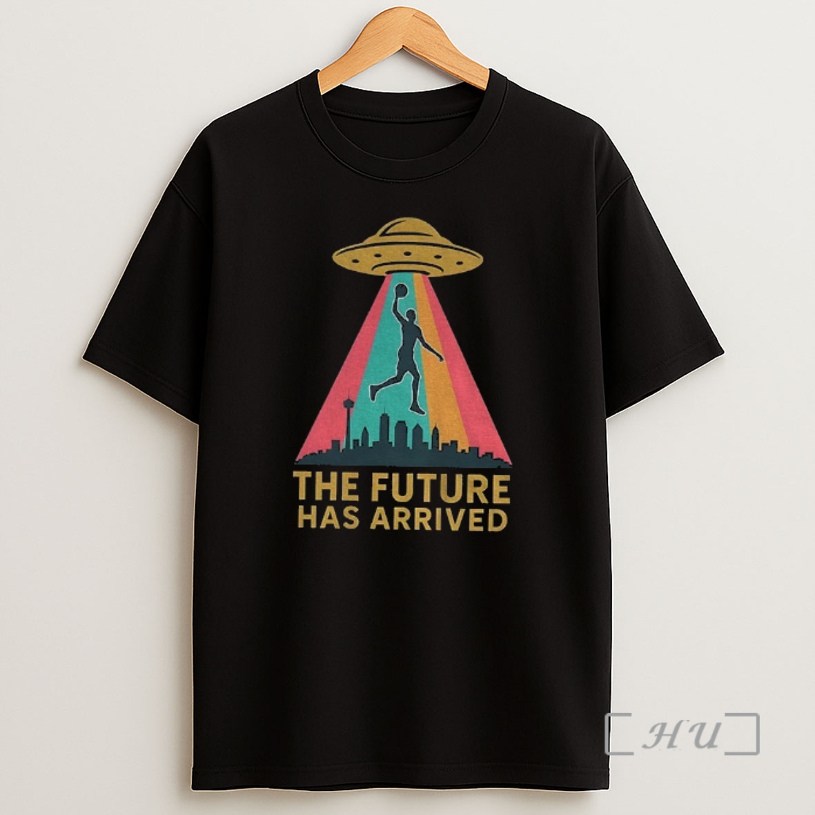 Officials Fiesta Skyline Ufo San Antonio Spurs The Future Has Arrived Shirt Sweatshirt Tee
