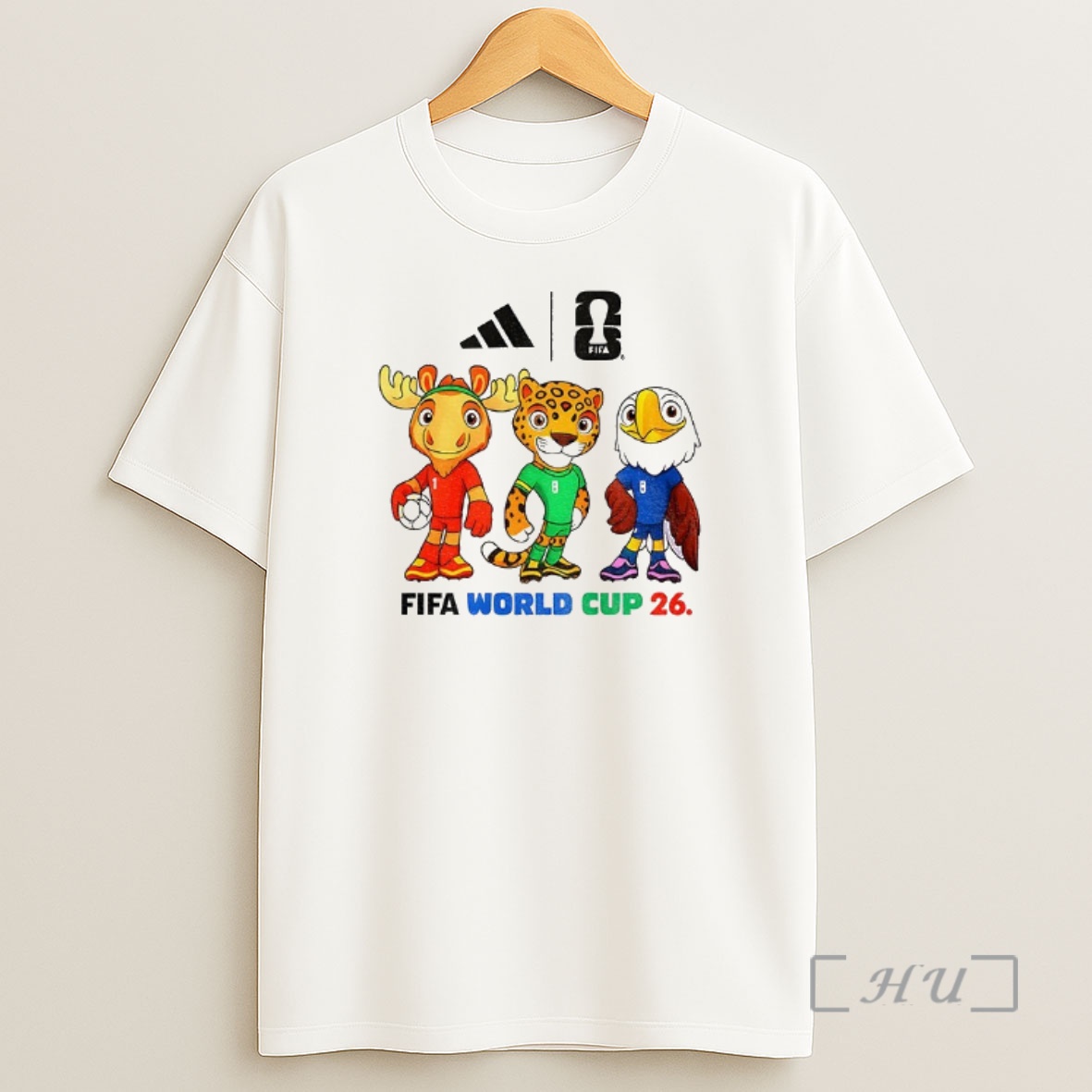 Officials Fifa World Cup 26 Mascot 2025 Cartoon Premium Shirt Sweatshirt Tee