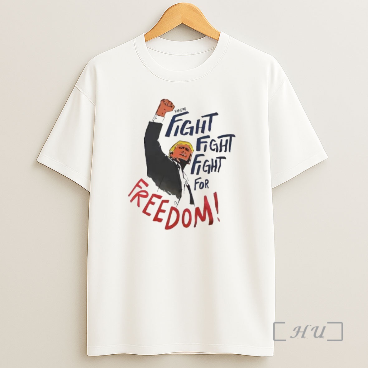 Officials Fight Fight Fight For Freedom Depiction Of Donald Trump Premium Shirt Sweatshirt Tee