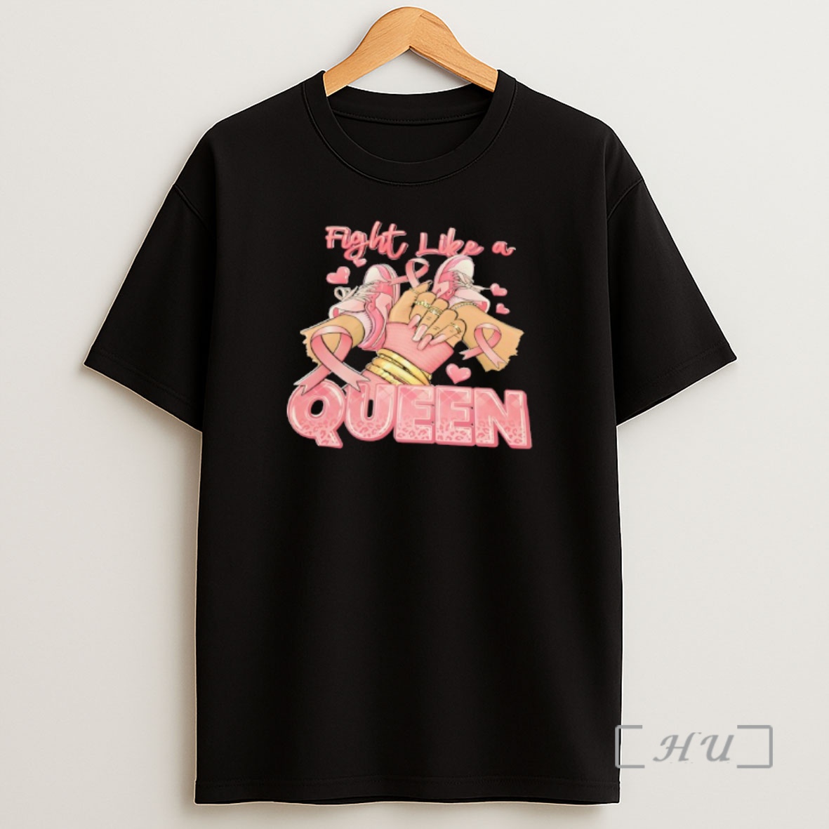 Officials Fight Like A Queen Breast Cancer Warriors Shirt Sweatshirt Tee