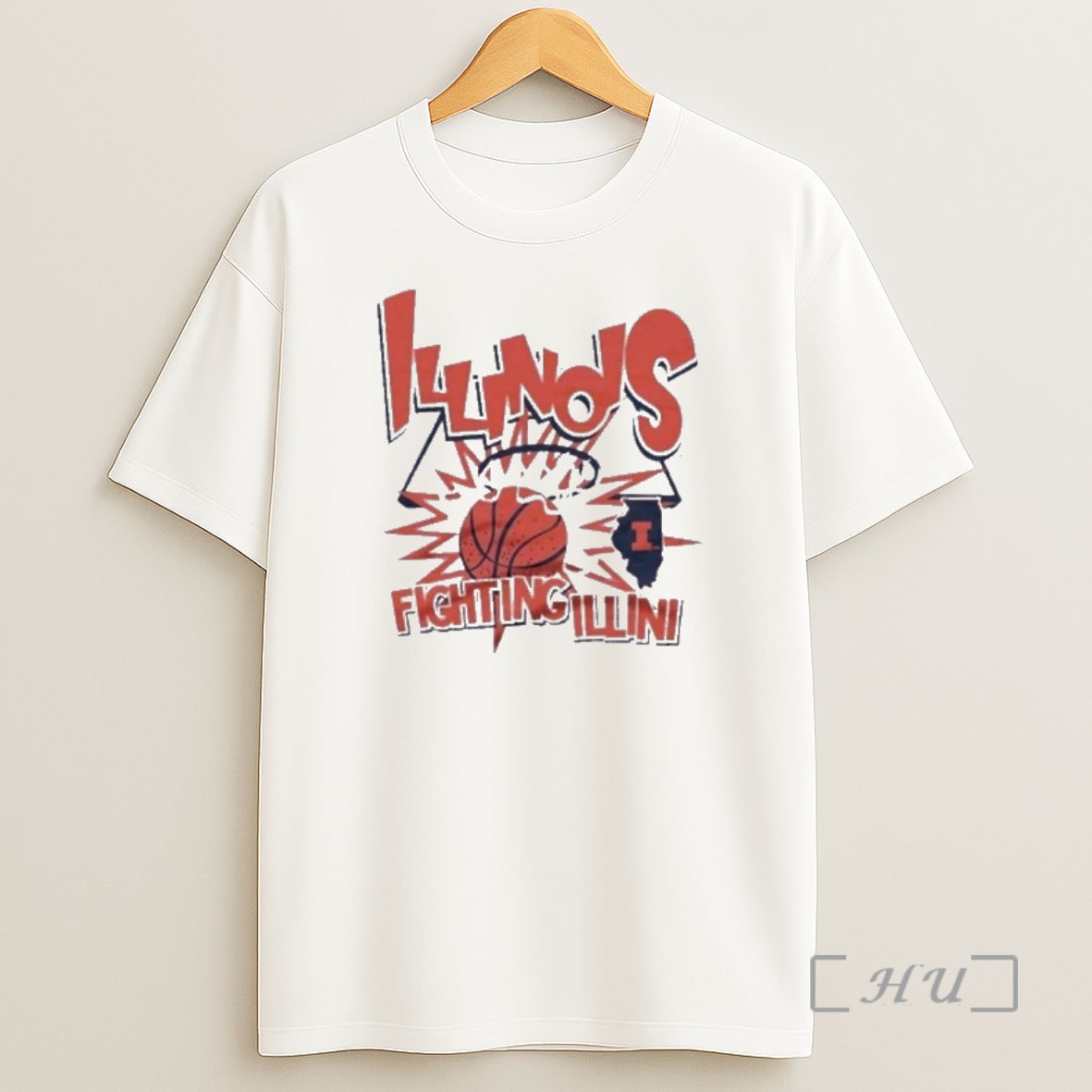 Officials Fighting Illini Basketball Slam Premium Shirt Sweatshirt Tee
