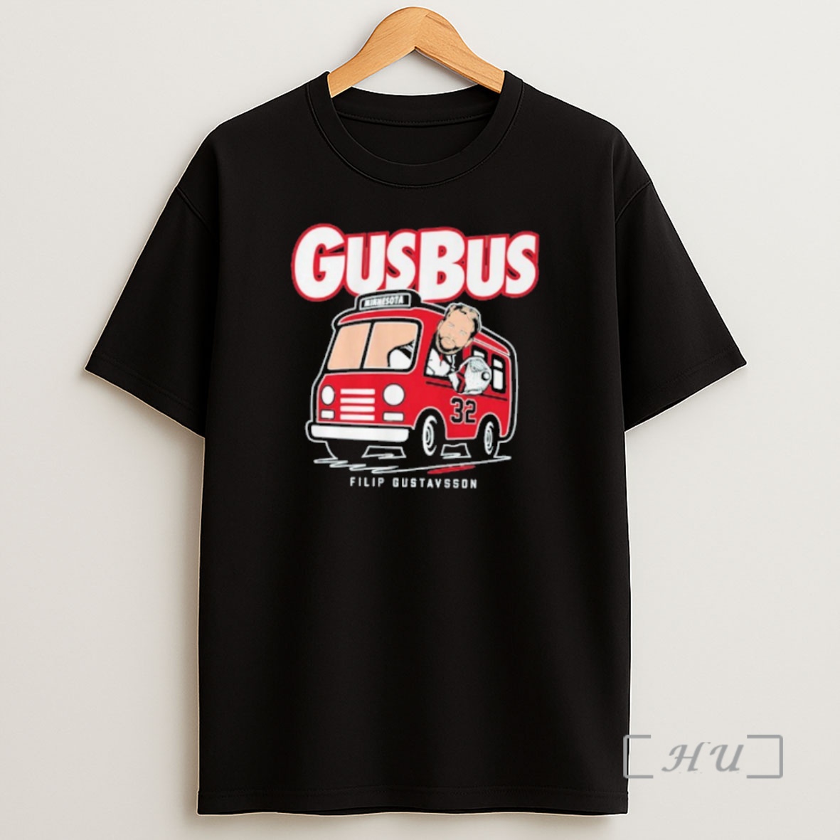 Officials Filip Gustavsson Minnesota Wild Nhl Gus Bus Shirt Sweatshirt Tee