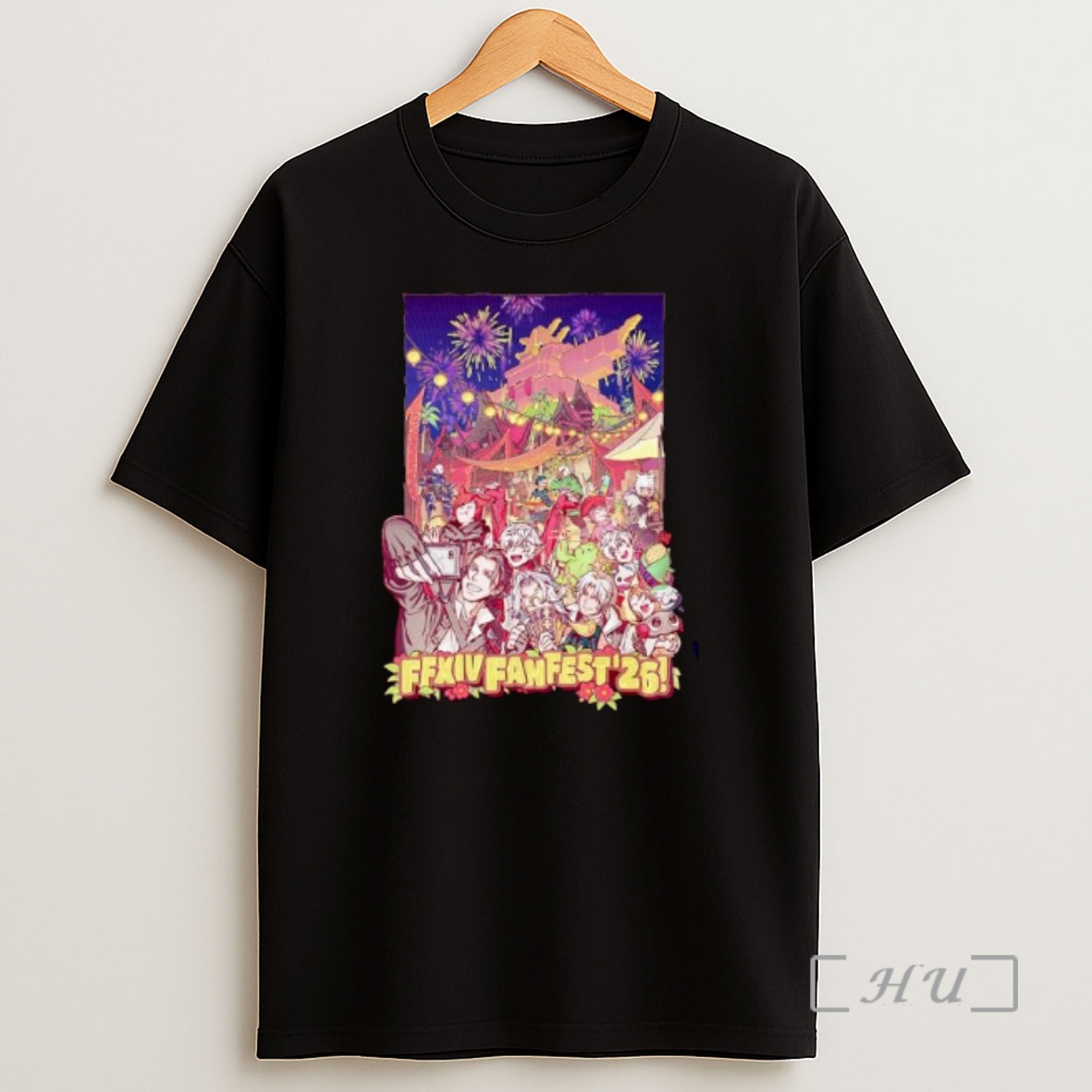 Officials Final Fantasy Xiv Fan Festival 2026 Ornaments Shirt Sweatshirt Tee
