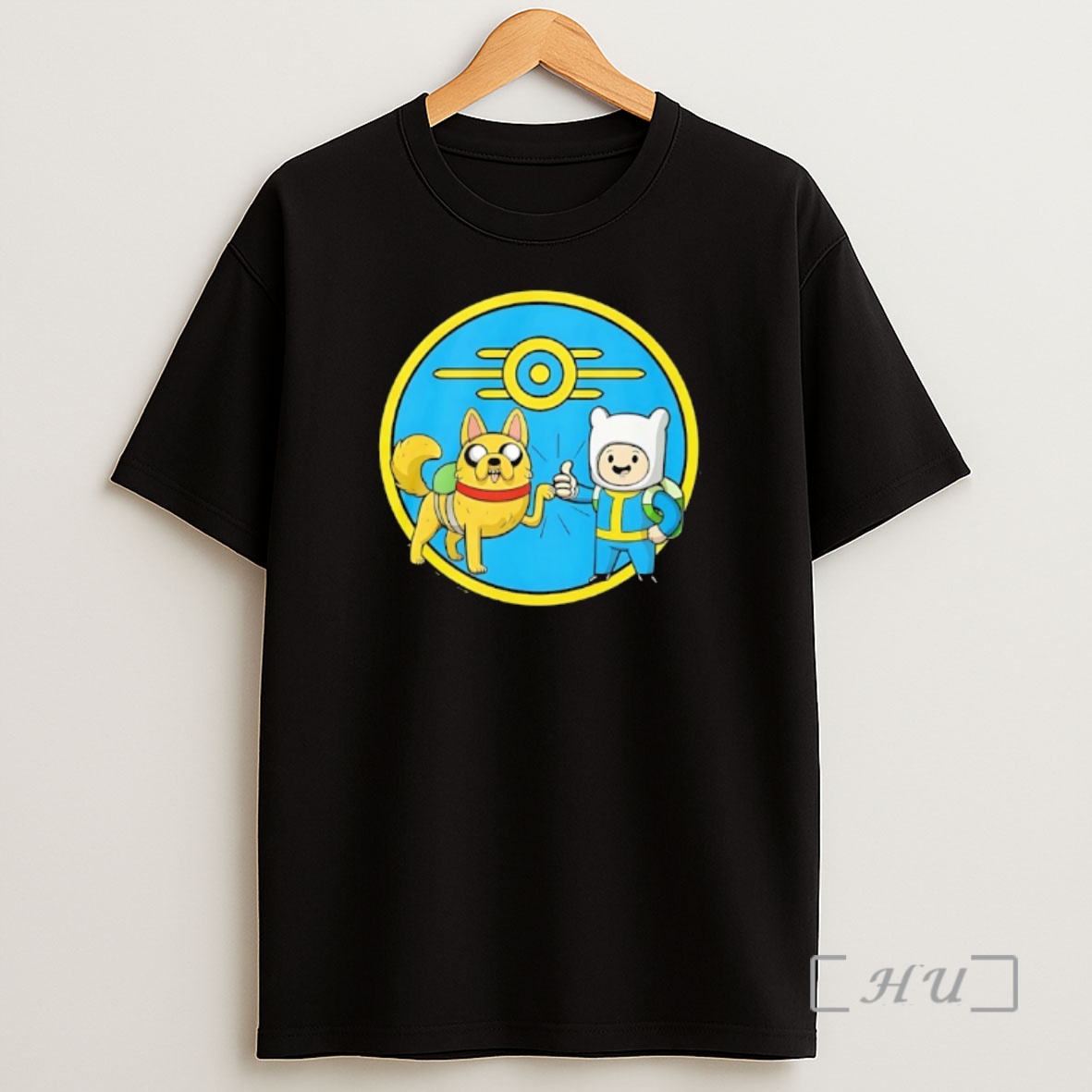 Officials Finn And Jake Fallout Adventure Time Wasteland Time Logo Shirt Sweatshirt Tee