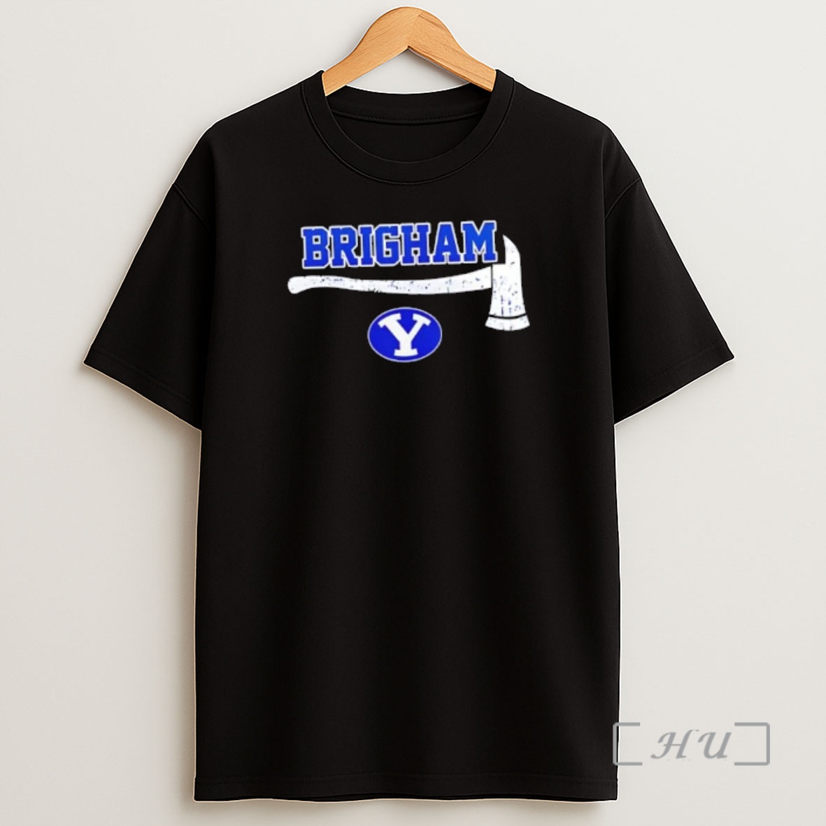 Officials Firefighter Fire Dept Always Ready Brigham Young 2 Sided Shirt Sweatshirt Tee