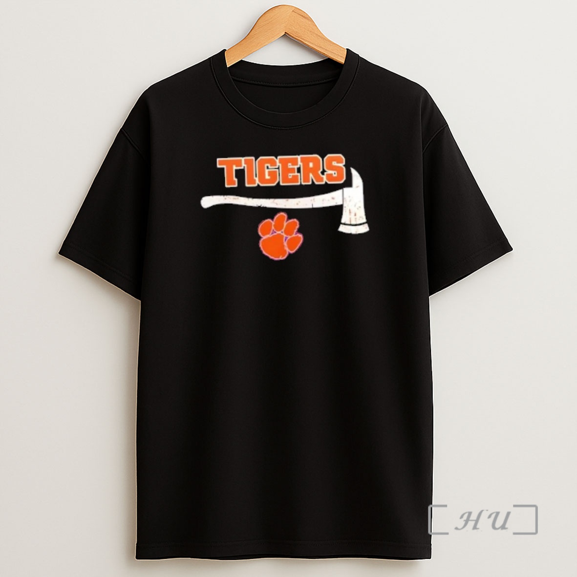 Officials Firefighter Fire Dept Always Ready Clemson Tigers 2 Sided Shirt Sweatshirt Tee