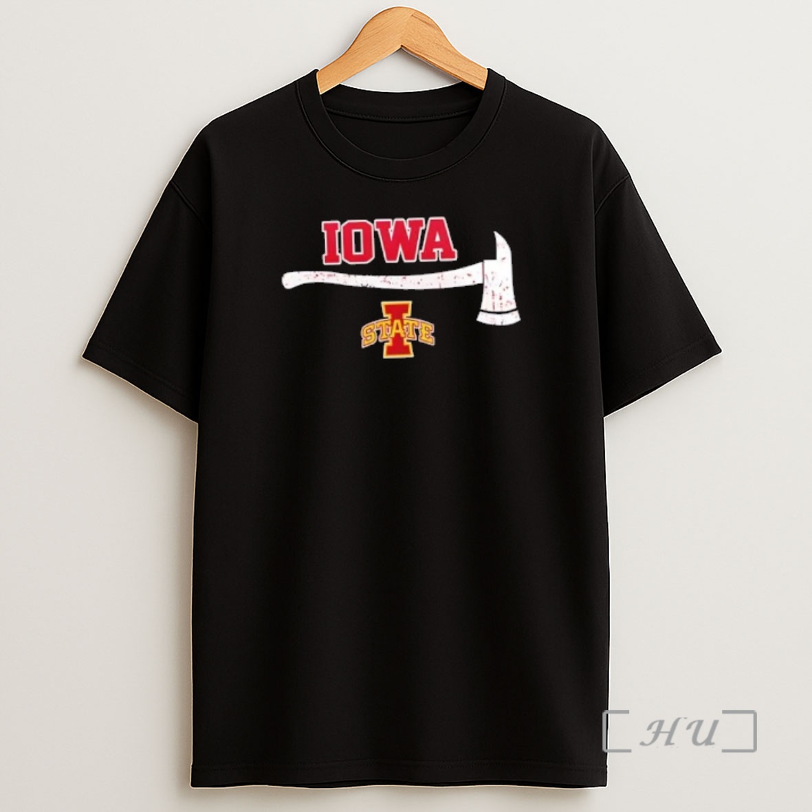Officials Firefighter Fire Dept Always Ready Iowa State Cyclones 2 Sided Shirt Sweatshirt Tee