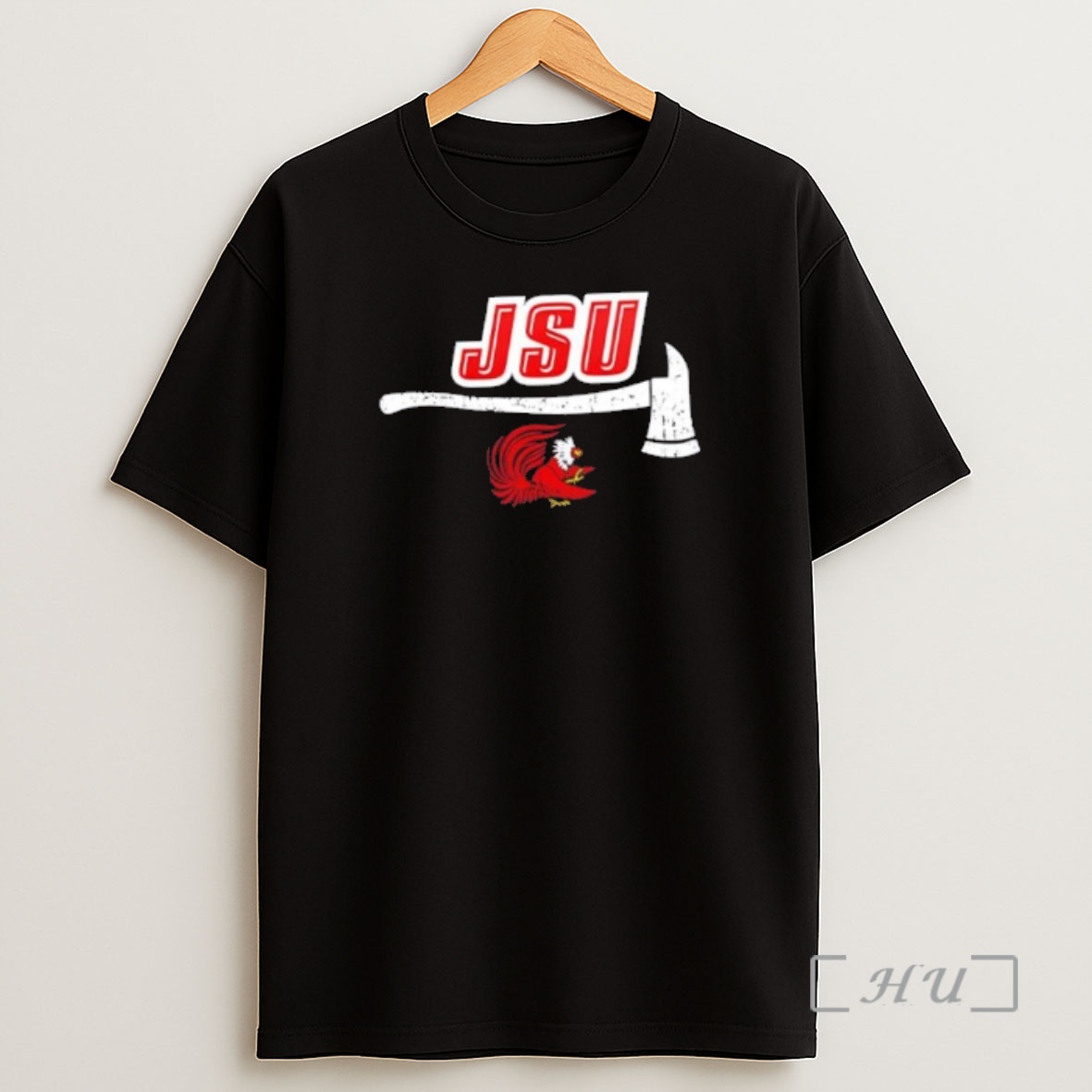 Officials Firefighter Fire Dept Always Ready Jacksonville State 2 Sided Shirt Sweatshirt Tee