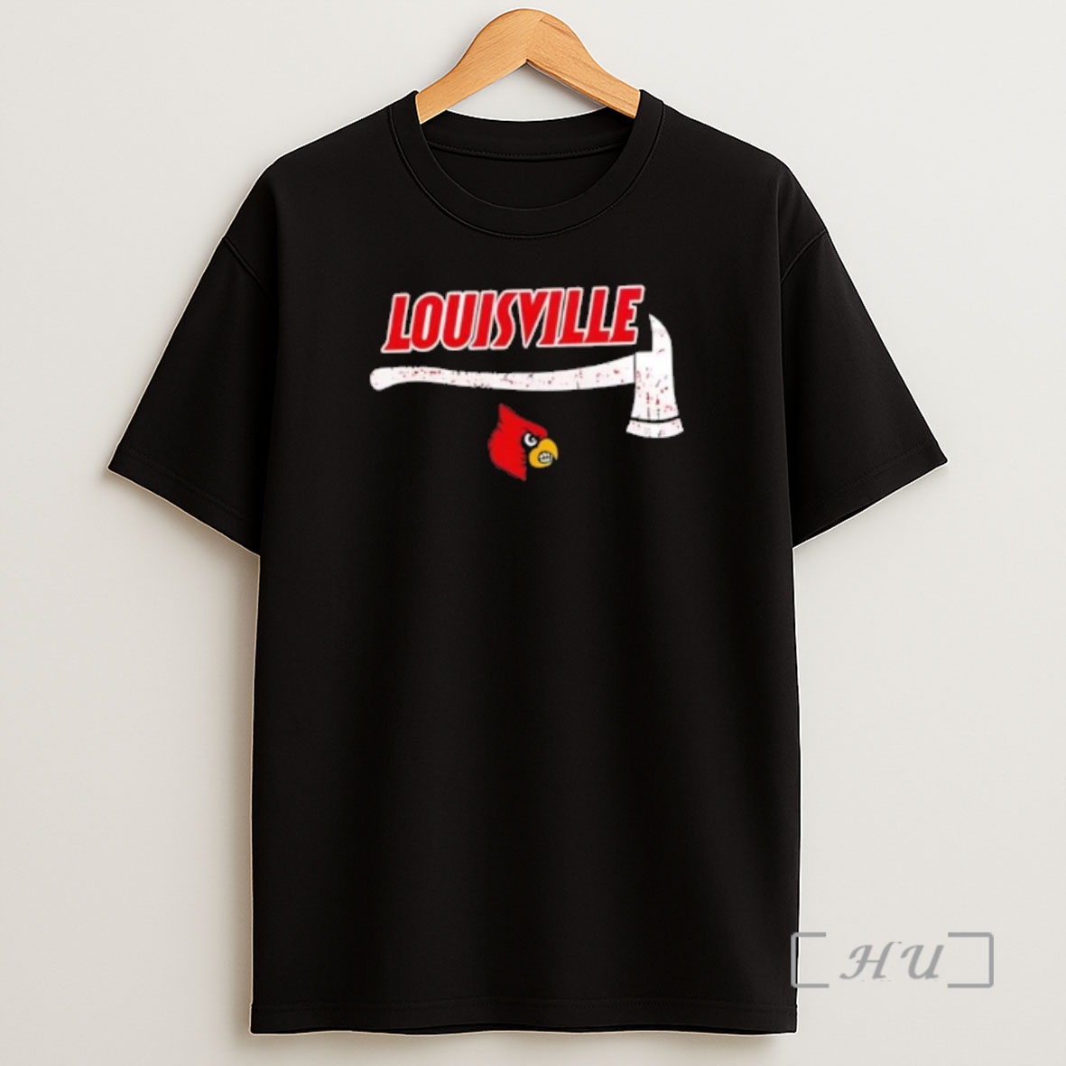 Officials Firefighter Fire Dept Always Ready Louisville Cardinals 2 Sided Shirt Sweatshirt Tee