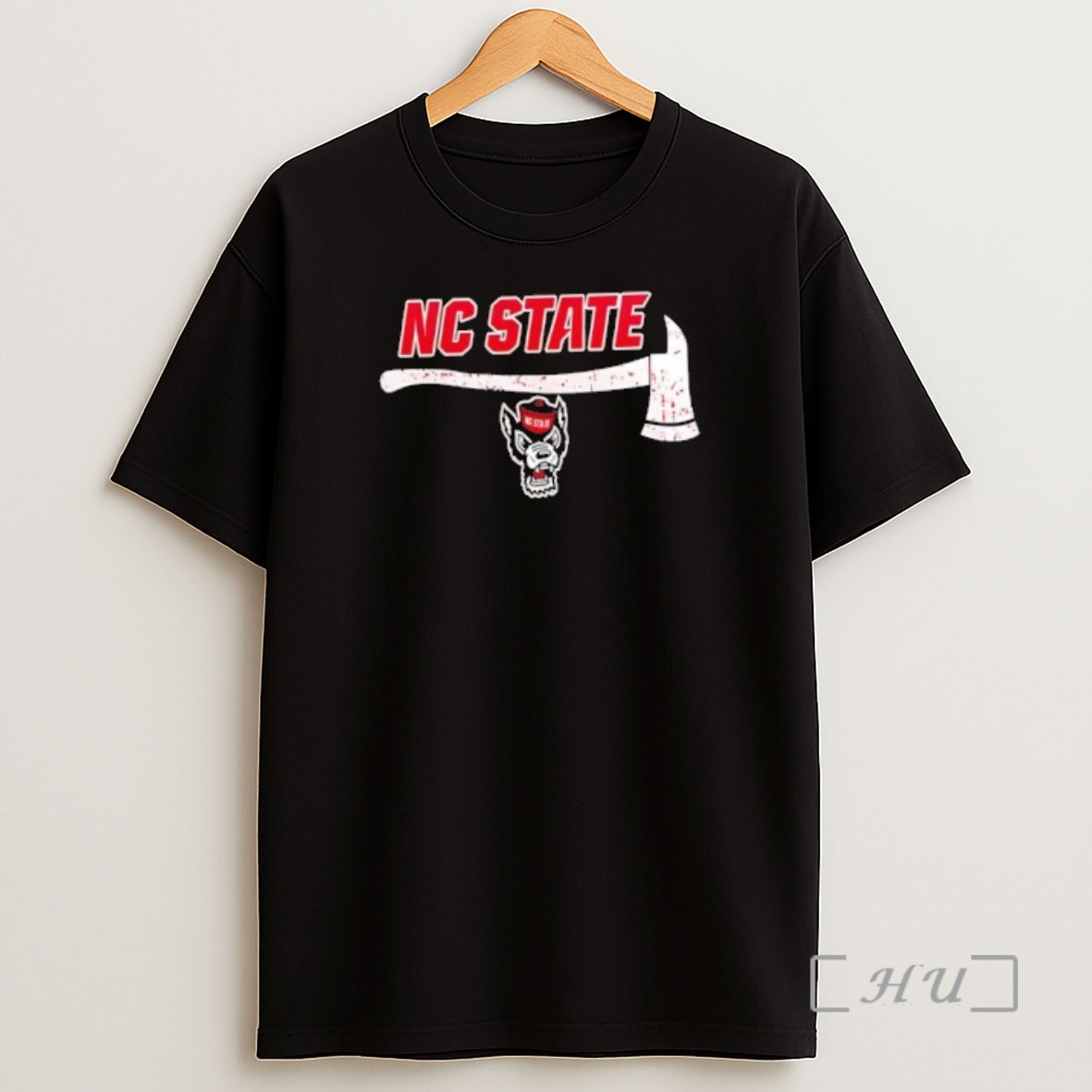 Officials Firefighter Fire Dept Always Ready North Carolina State Wolfpack 2 Sided Shirt Sweatshirt Tee