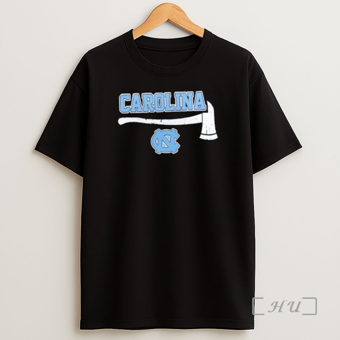 Officials Firefighter Fire Dept Always Ready North Carolina Tar Heels 2 Sided Shirt Sweatshirt Tee