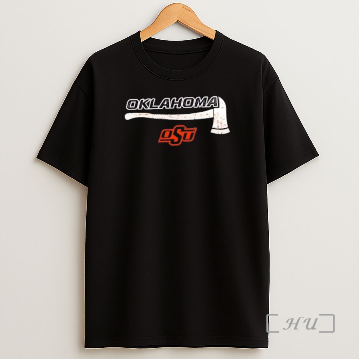 Officials Firefighter Fire Dept Always Ready Oklahoma State Cowboys 2 Sided Shirt Sweatshirt Tee