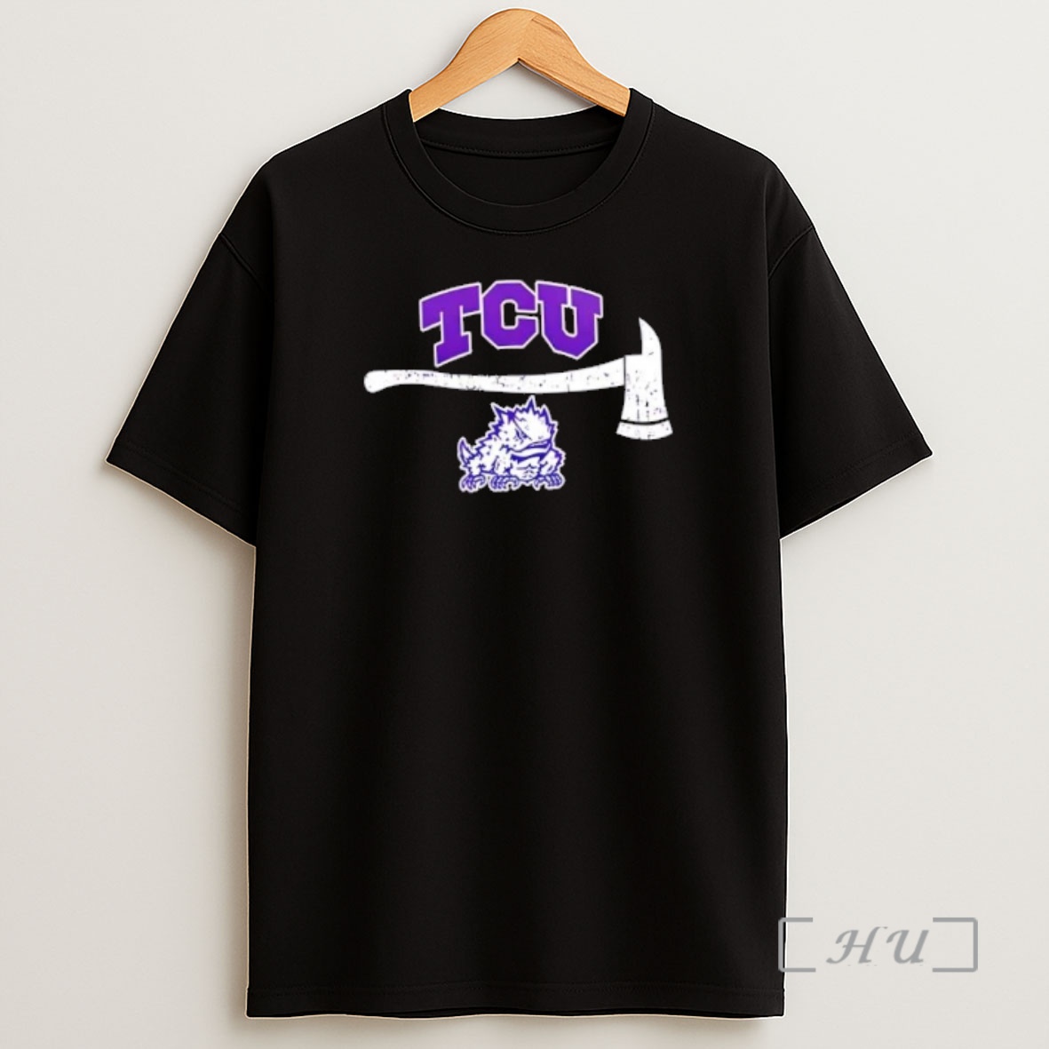 Officials Firefighter Fire Dept Always Ready Tcu Horned Frogs 2 Sided Shirt Sweatshirt Tee