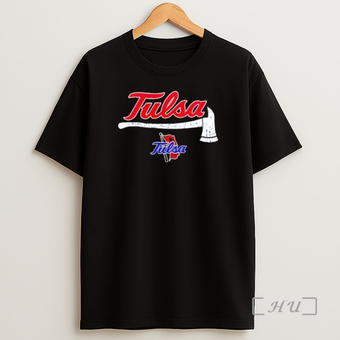 Officials Firefighter Fire Dept Always Ready Tulsa 2 Sided Shirt Sweatshirt Tee