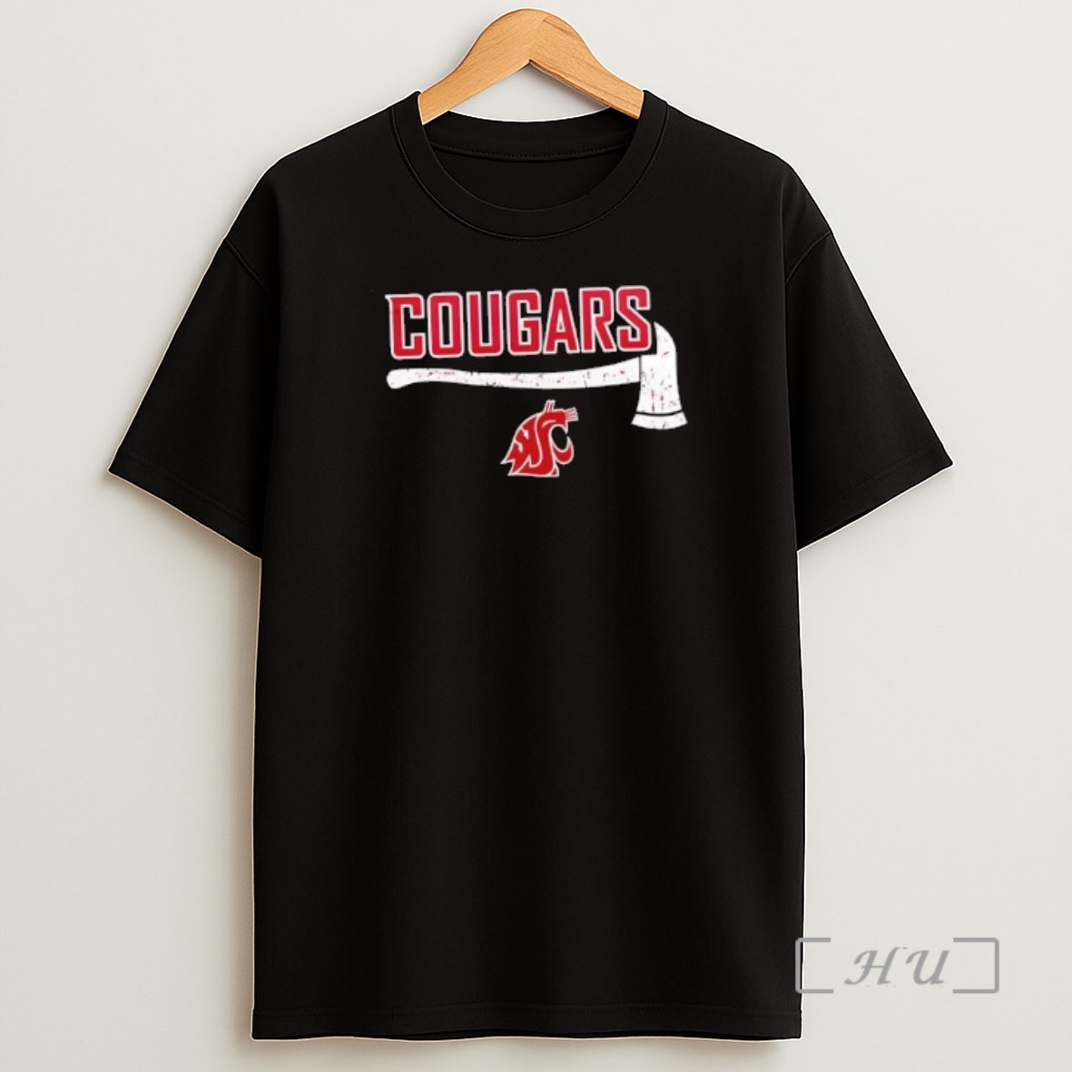 Officials Firefighter Fire Dept Always Ready Washington State Cougars 2 Sided Shirt Sweatshirt Tee