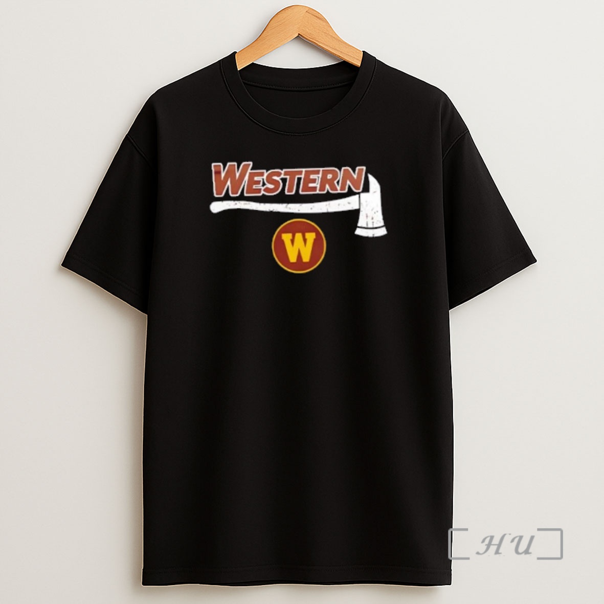 Officials Firefighter Fire Dept Always Ready Western Michigan 2 Sided Shirt Sweatshirt Tee