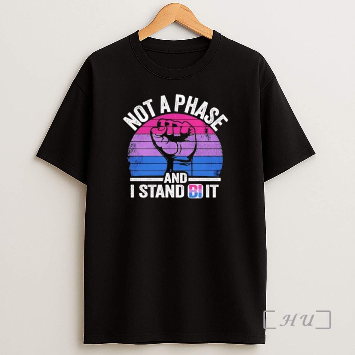 Officials Fist Not A Phase And I Stand Bi It Retro Shirt Sweatshirt Tee