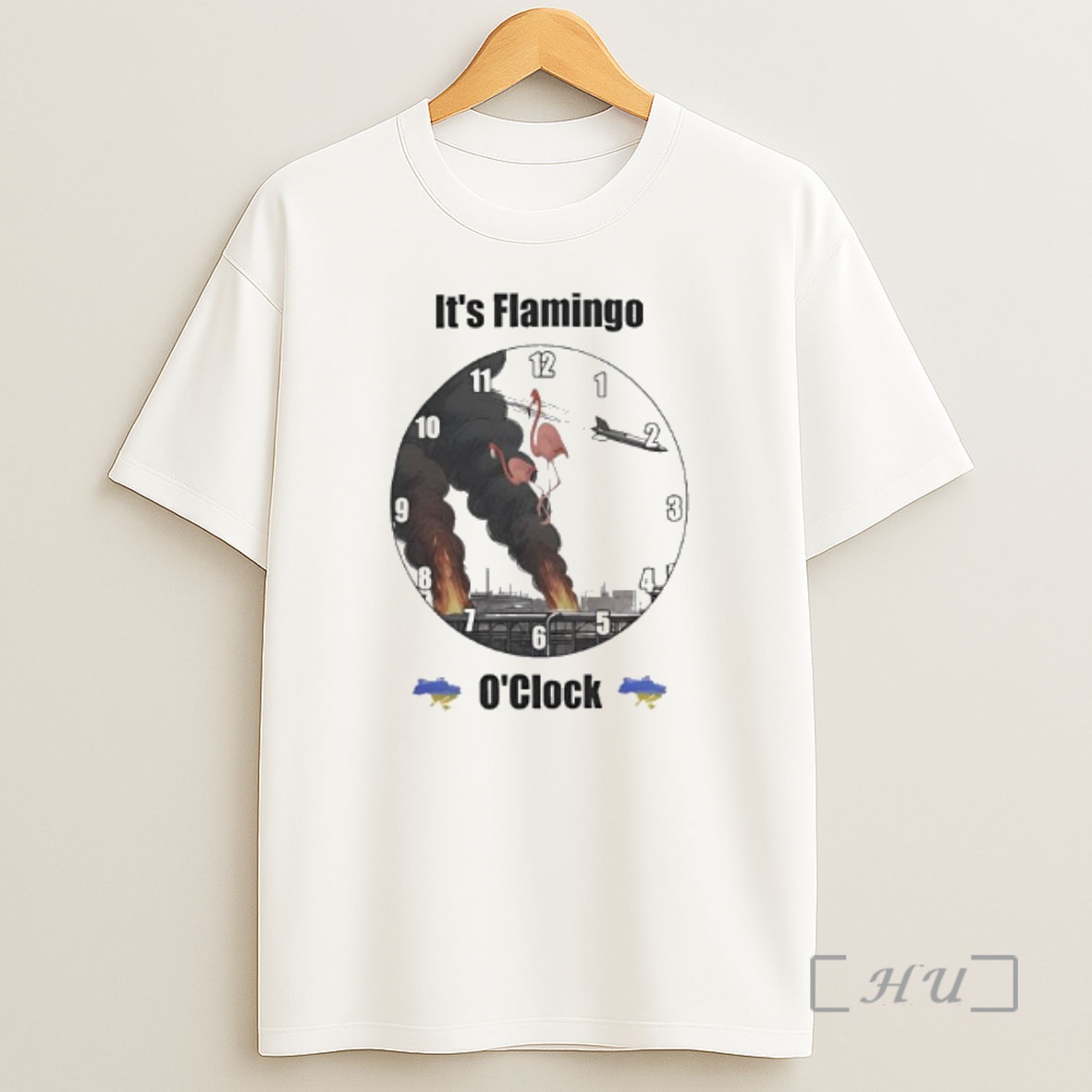 Officials Flamingo Oclock Graphic Premium Shirt Sweatshirt Tee