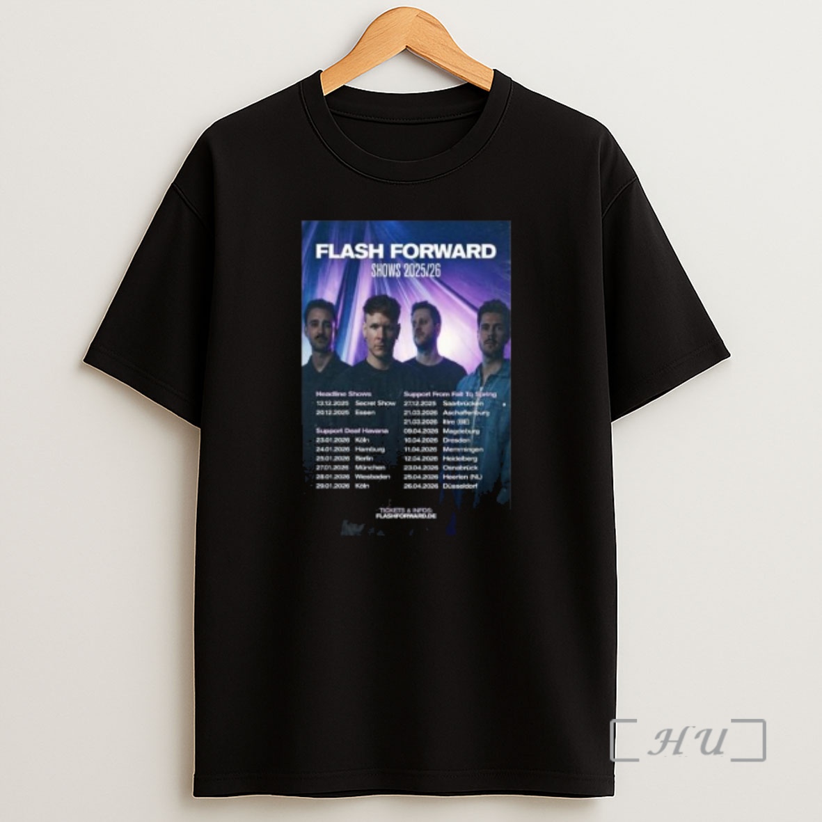 Officials Flash Forward Shows 2025 2026 Circle Black Shirt Sweatshirt Tee