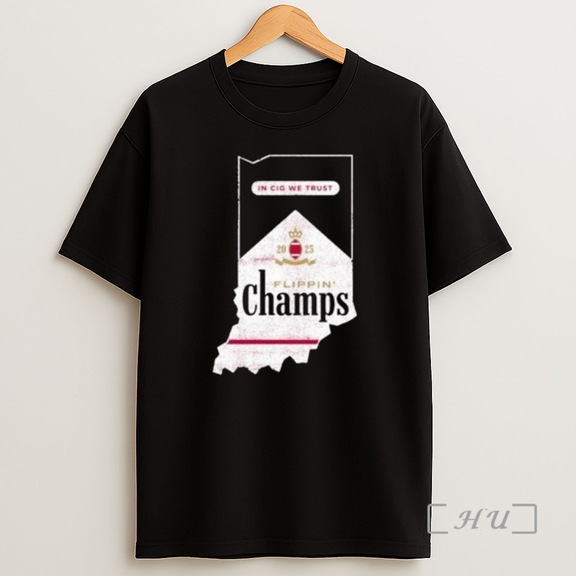 Officials Flippin Champs Indiana College Football Fans Circle Black Shirt Sweatshirt Tee