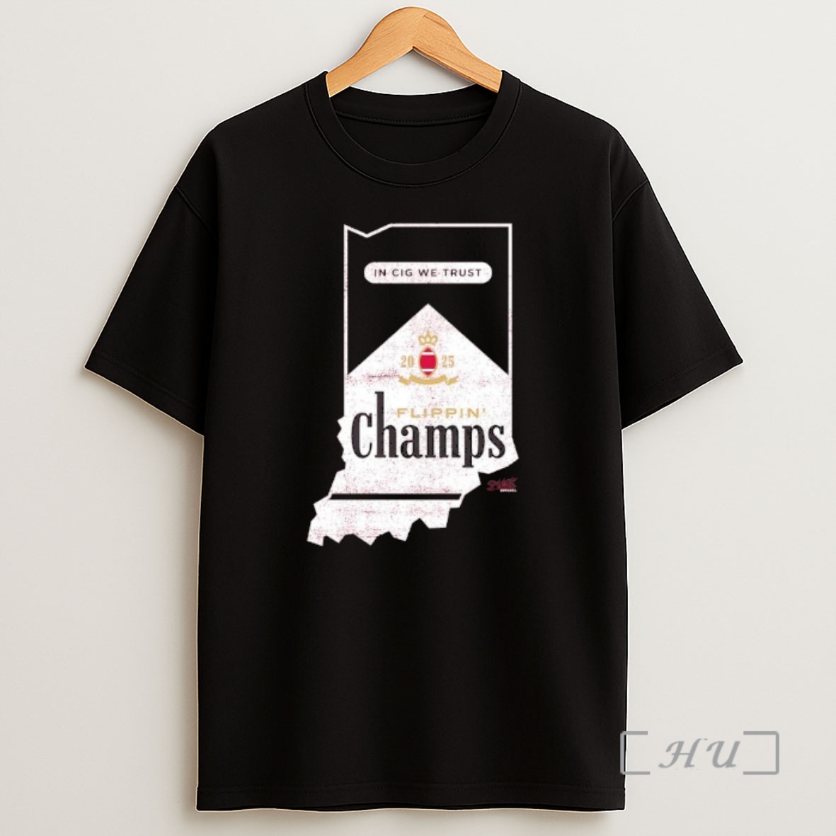 Officials Flippin Champs Indiana Hoosiers 2025 Big Ten Championship Ib Cig We Trust Shirt Sweatshirt Tee