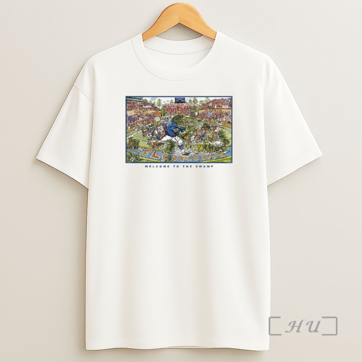Officials Florida Gators Football Ben Hill Griffin Stadium Welcome To The Swamp Shirt Sweatshirt Tee
