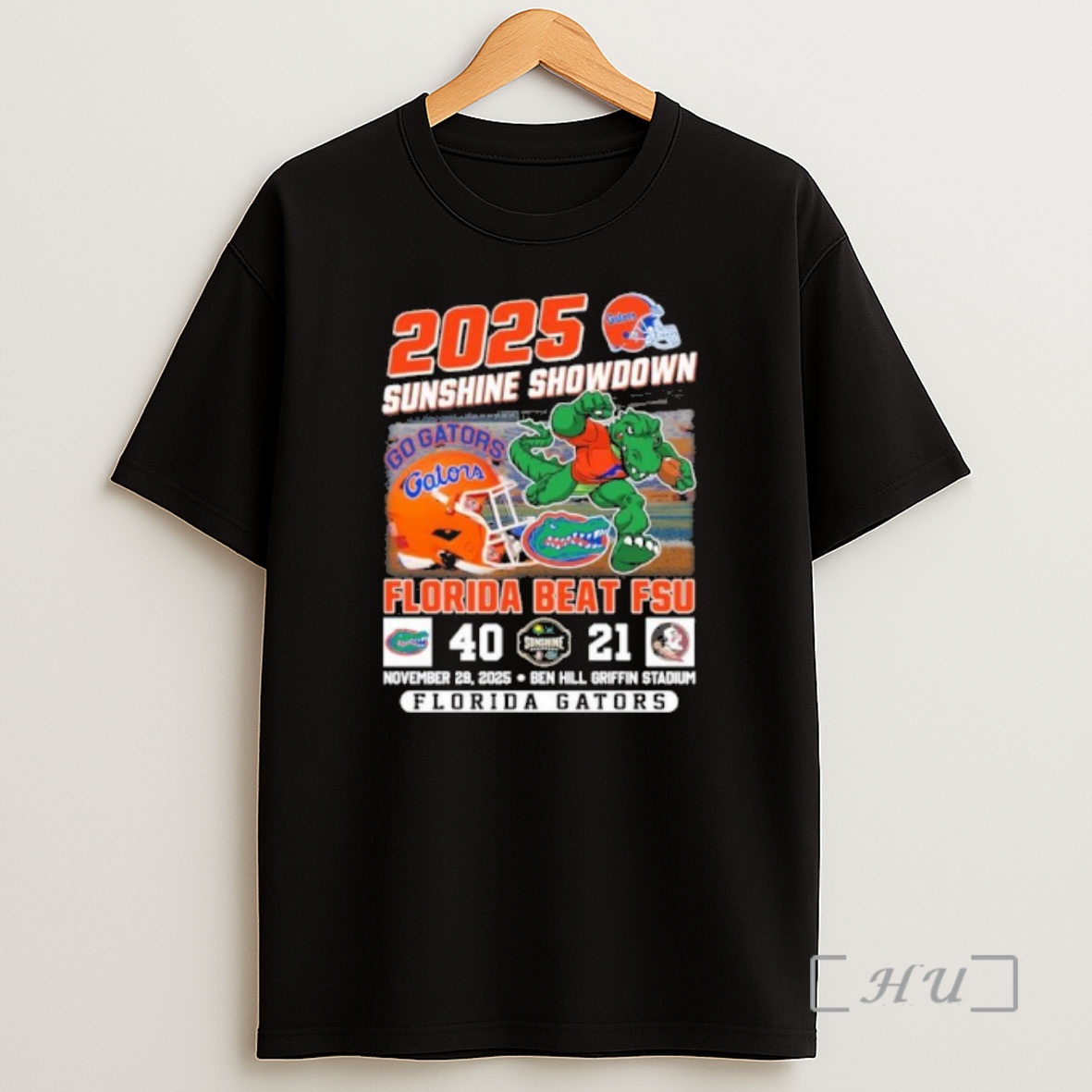 Officials Florida Gators Beat Fsu 2025 Sunshine Showdown Champions 40 21 Score Premium Shirt Sweatshirt Tee