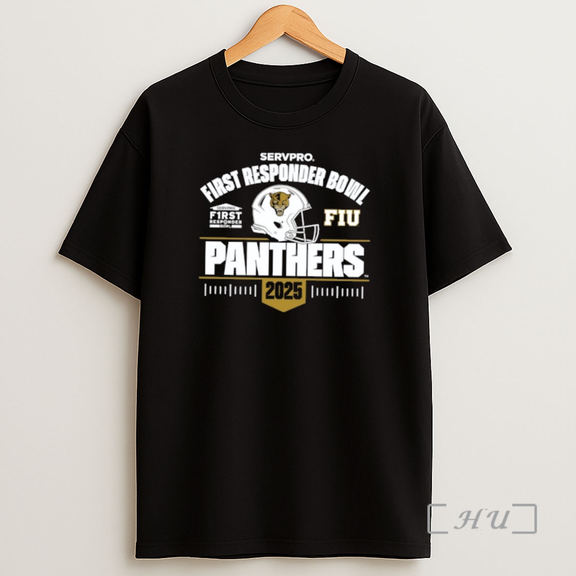 Officials Florida International Panthers 2025 Servpro First Responder Bowl Helmet Shirt Sweatshirt Tee